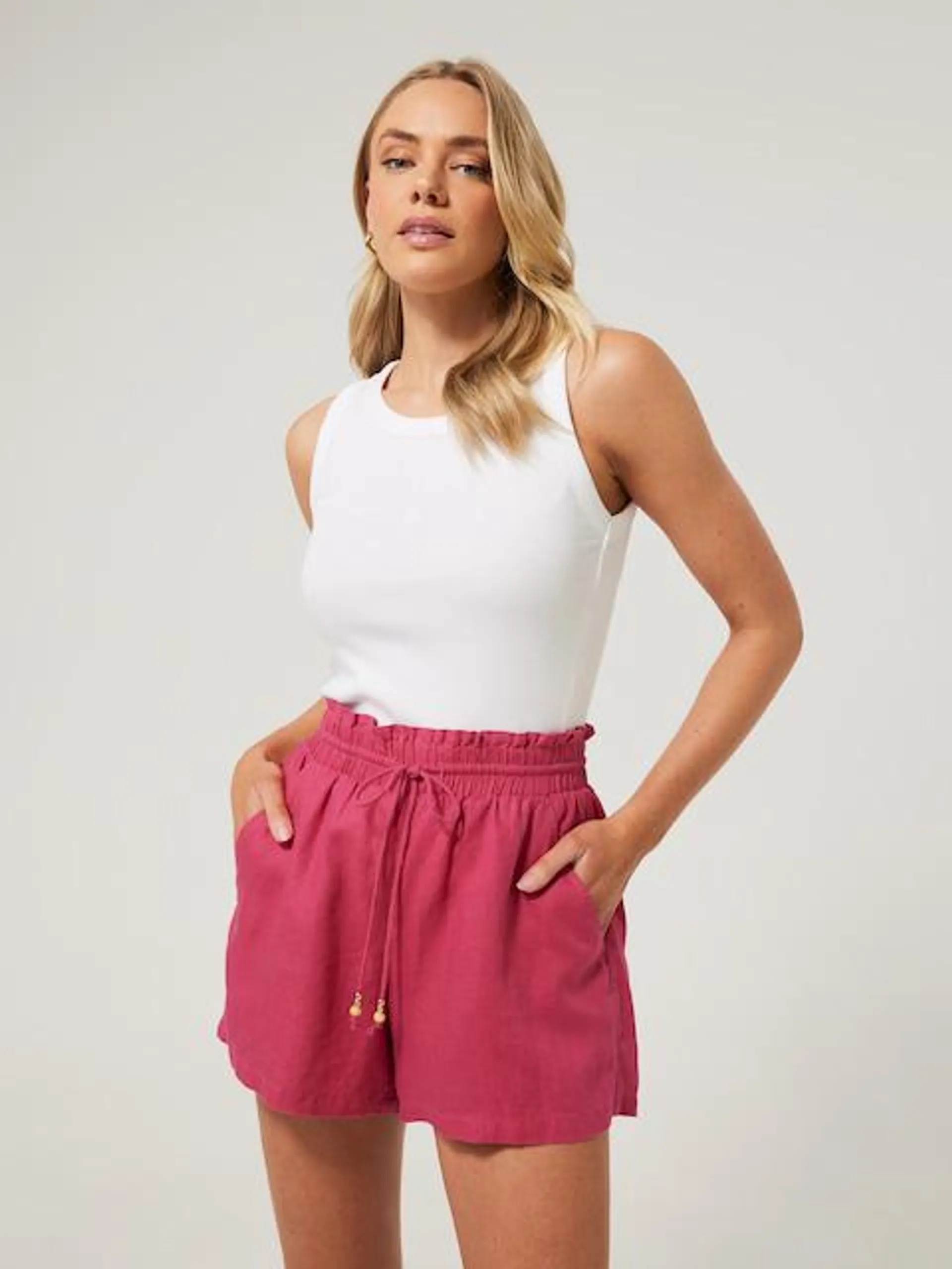 Just Jeans Ivy Linen Jog Short