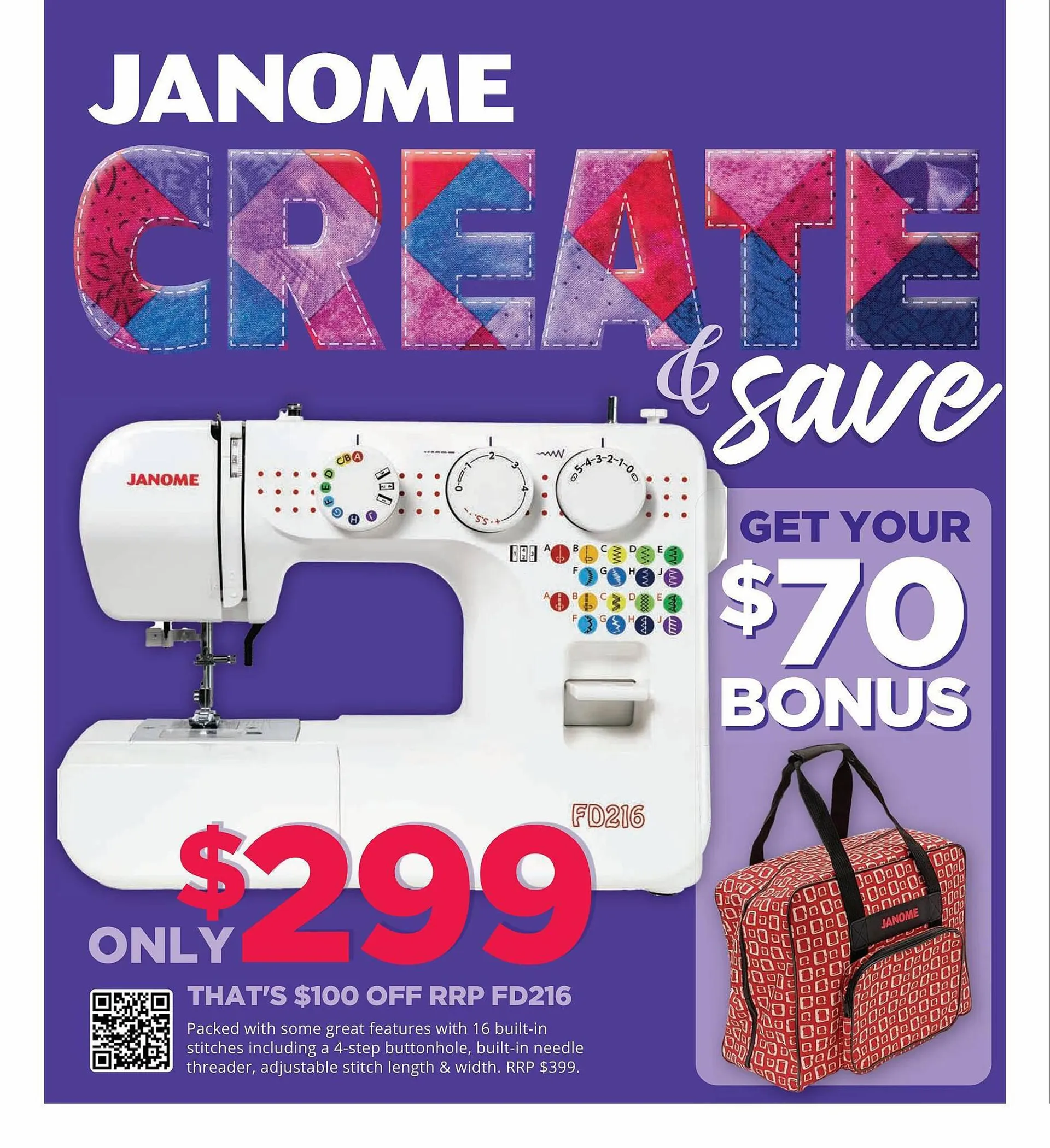 Janome Catalogue - 1