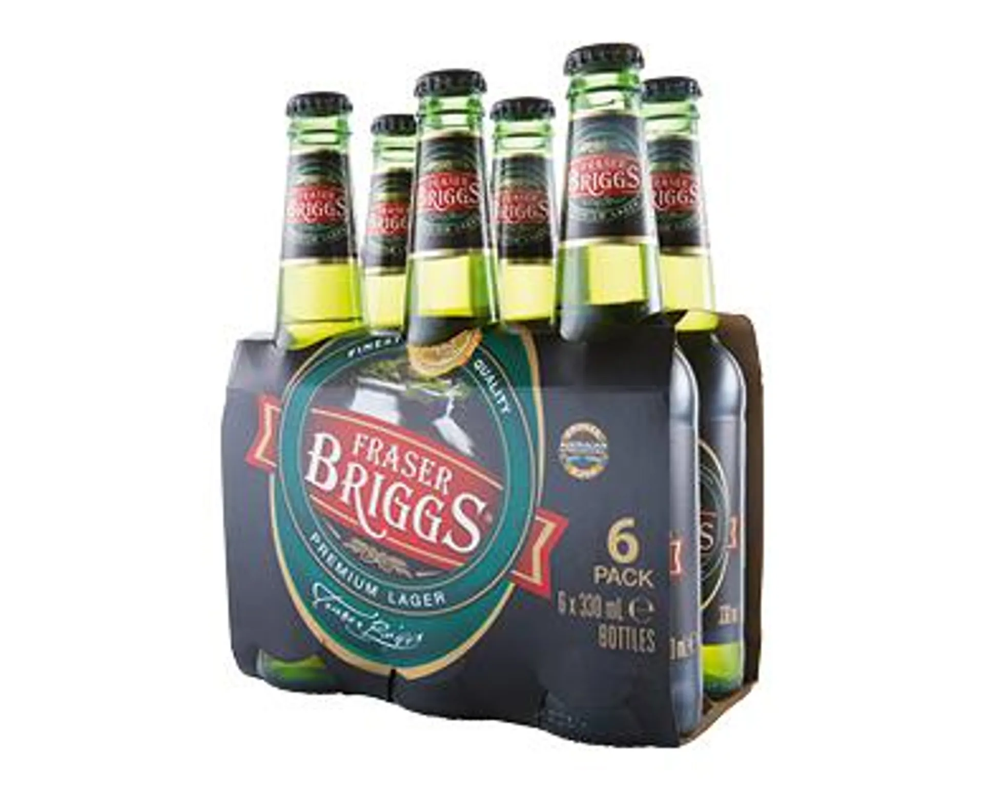 Fraser Briggs Premium Lager 6 x 330ml