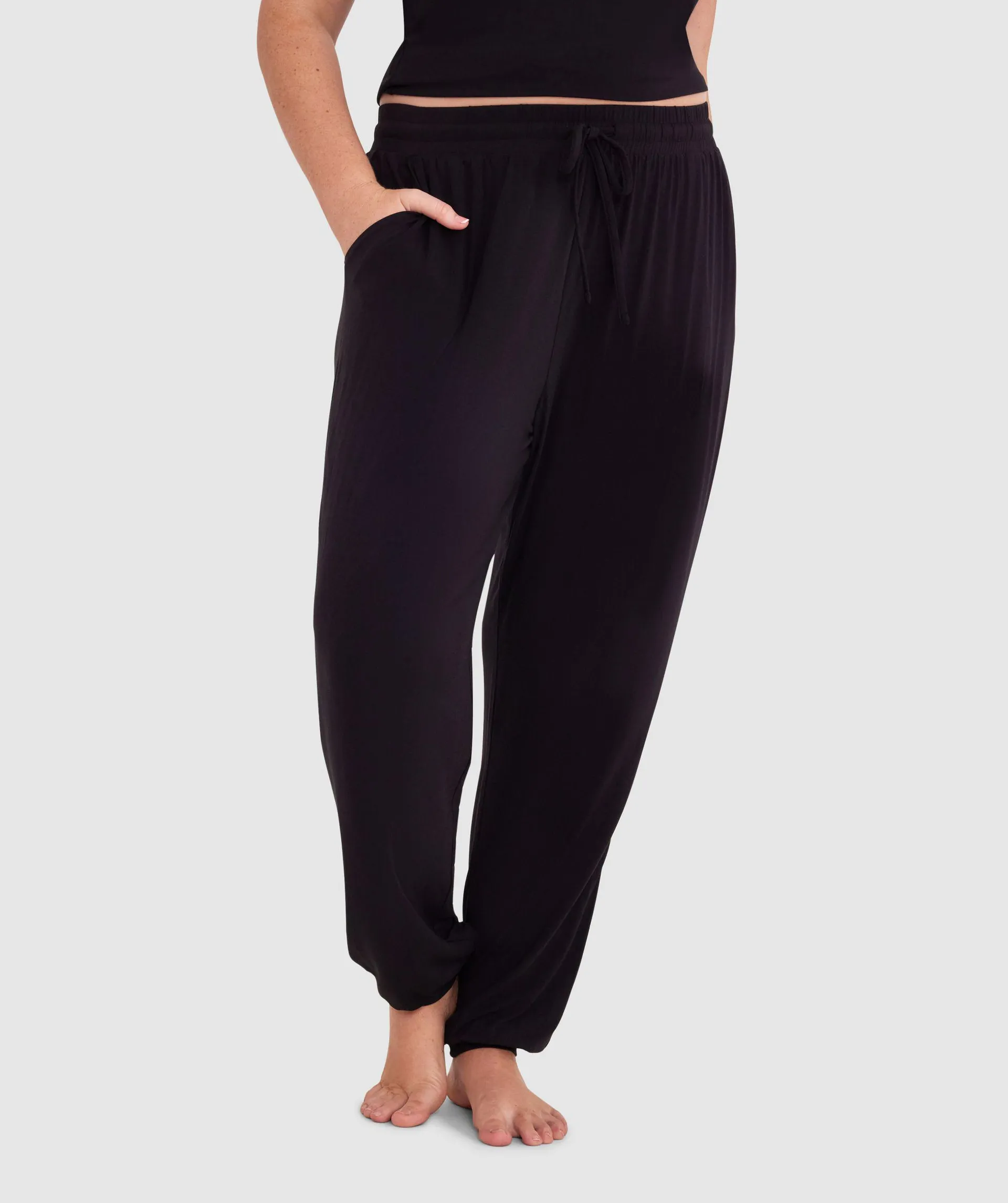 Body Bliss Lounge Long Pant - Black