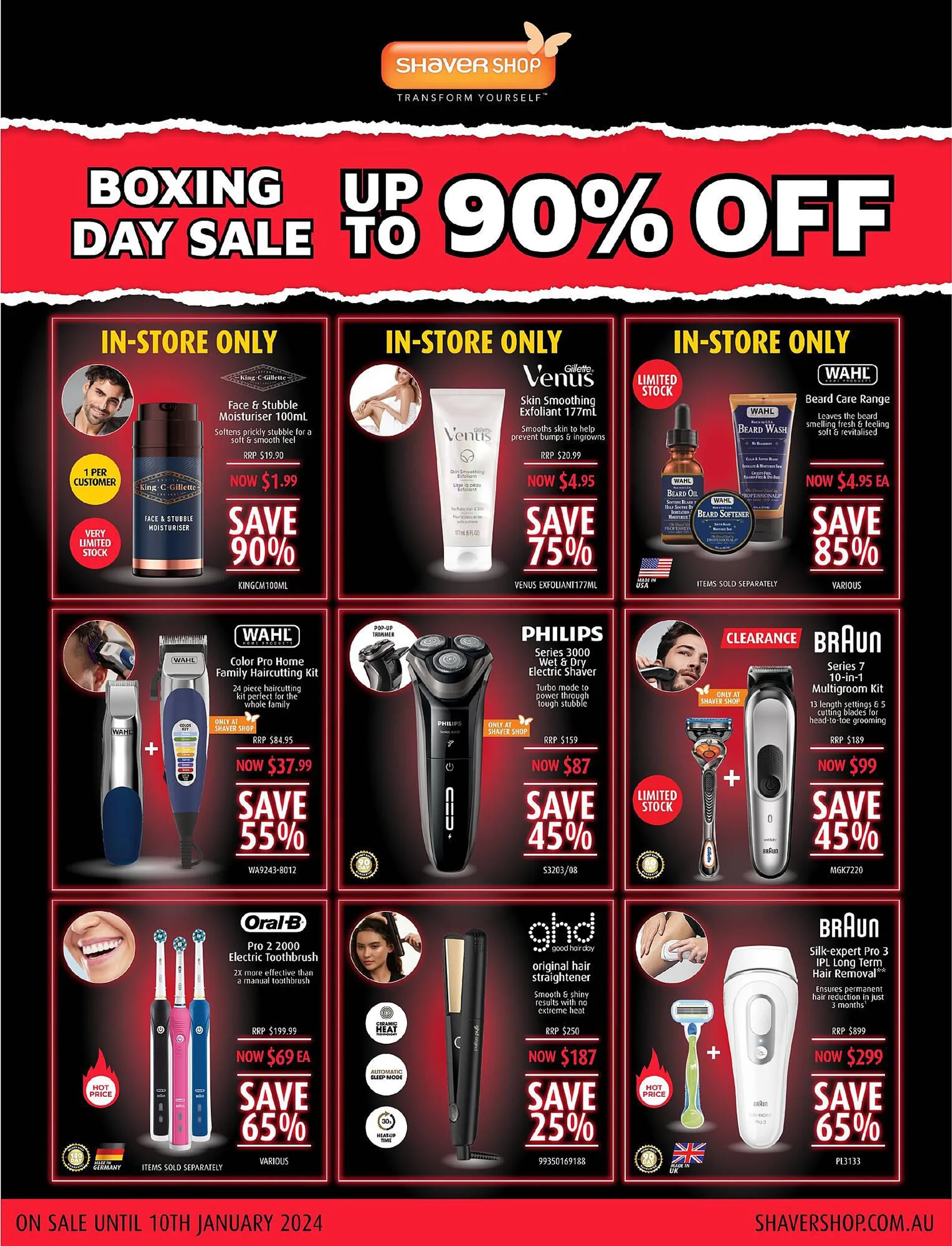 Shaver Shop catalogue - Catalogue valid from 25 December to 10 January 2024 - page 