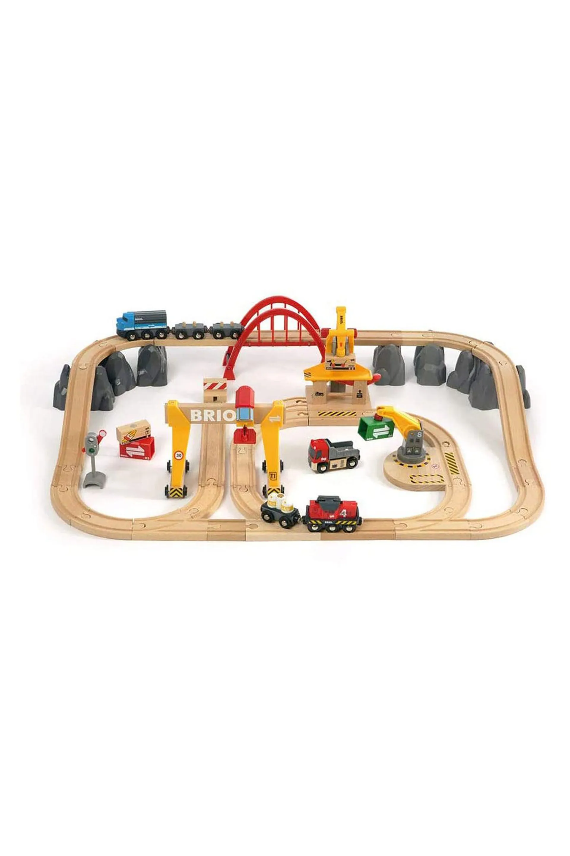 BRIO 33097 Cargo Railway Deluxe Set