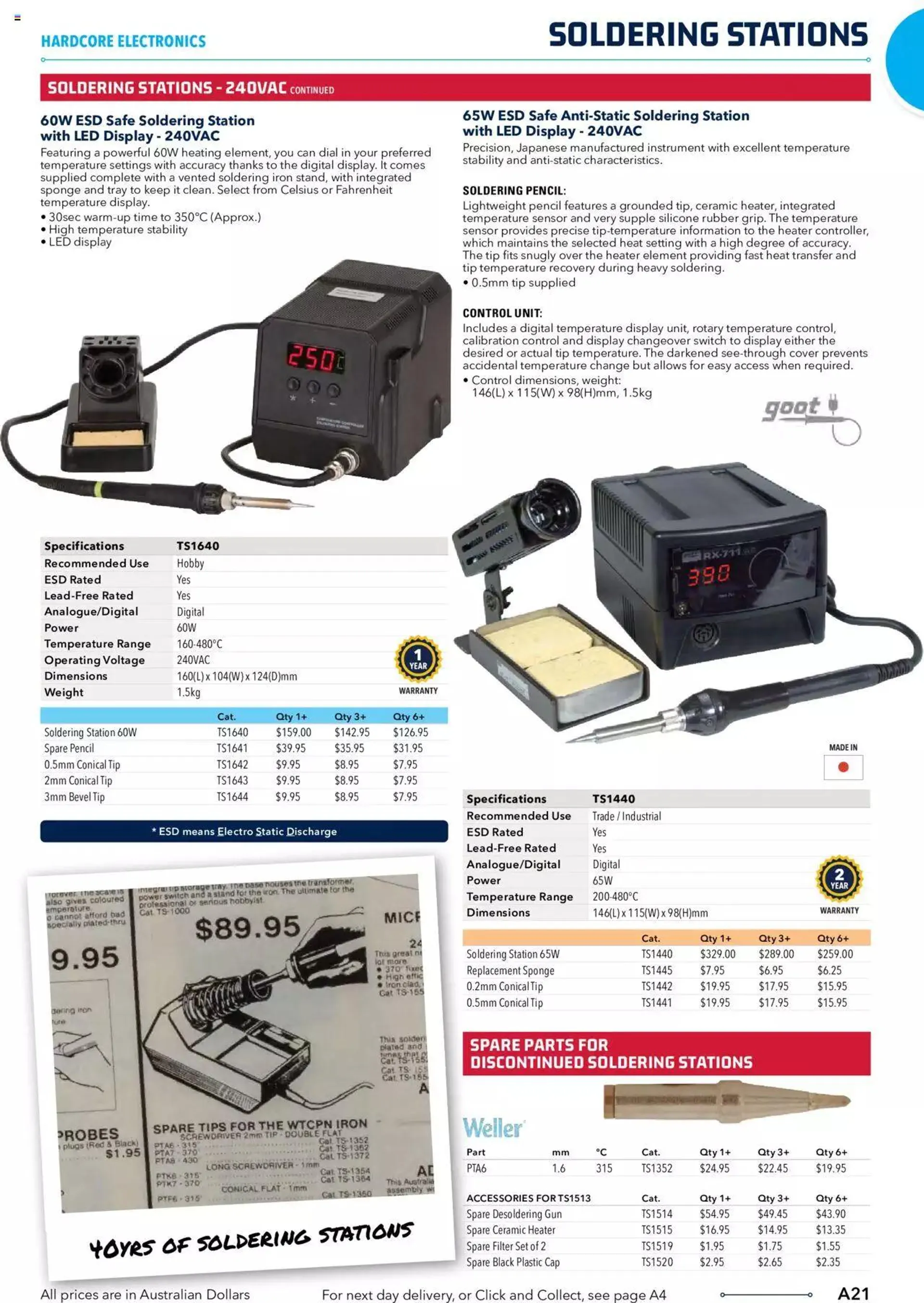 Jaycar Engineering And Scientific Catalogue Back - Catalogue valid from 27 October to 31 January 2024 - page 21