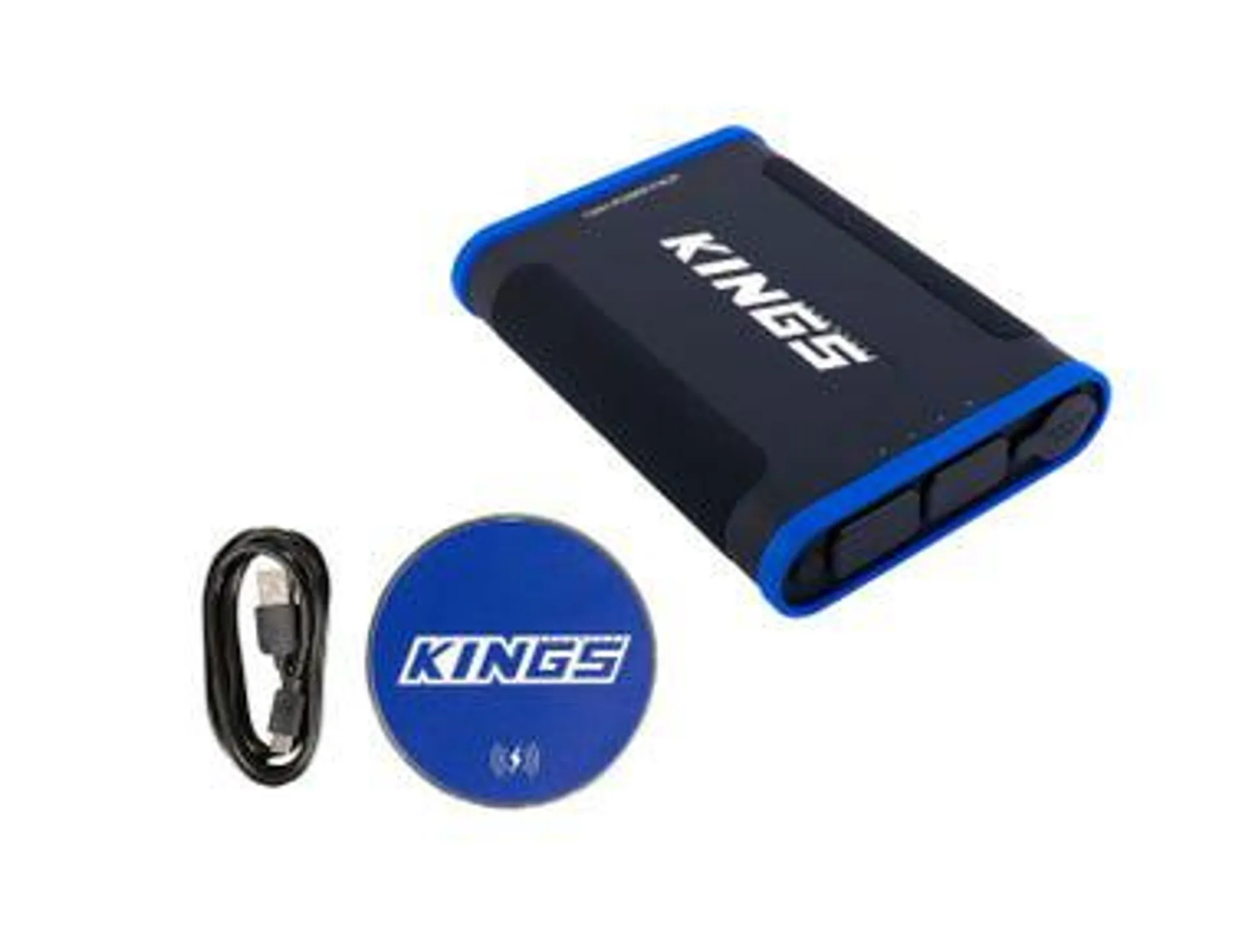 Kings 12AH Lithium Portable Power Pack + 15W Wireless Phone Charger