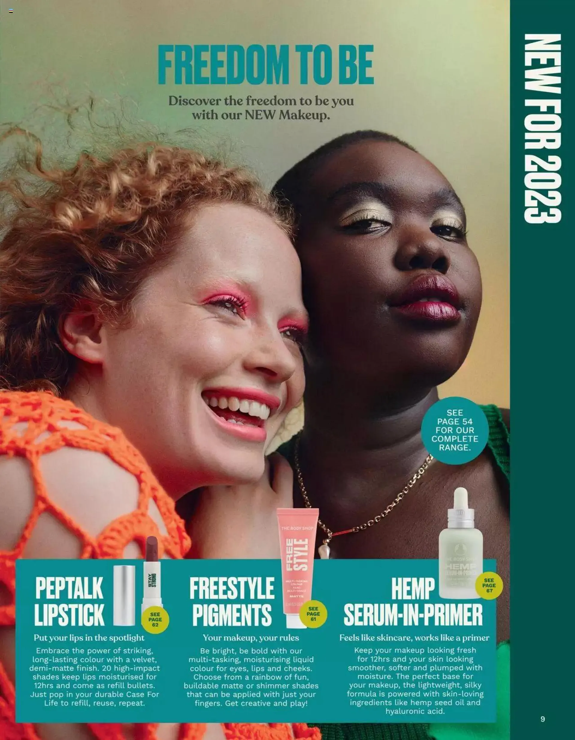 The Body Shop Catalogue Changemaking Beauty - Catalogue valid from 15 February to 31 December 2023 - page 9