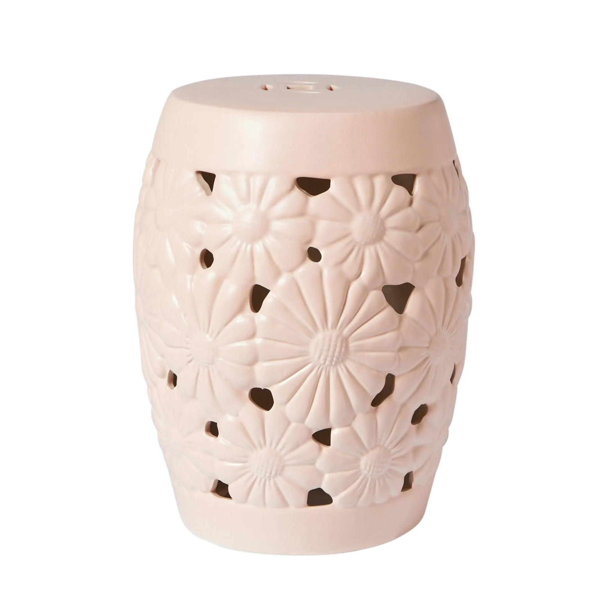 Kylix Floral Stool Blush Gloss