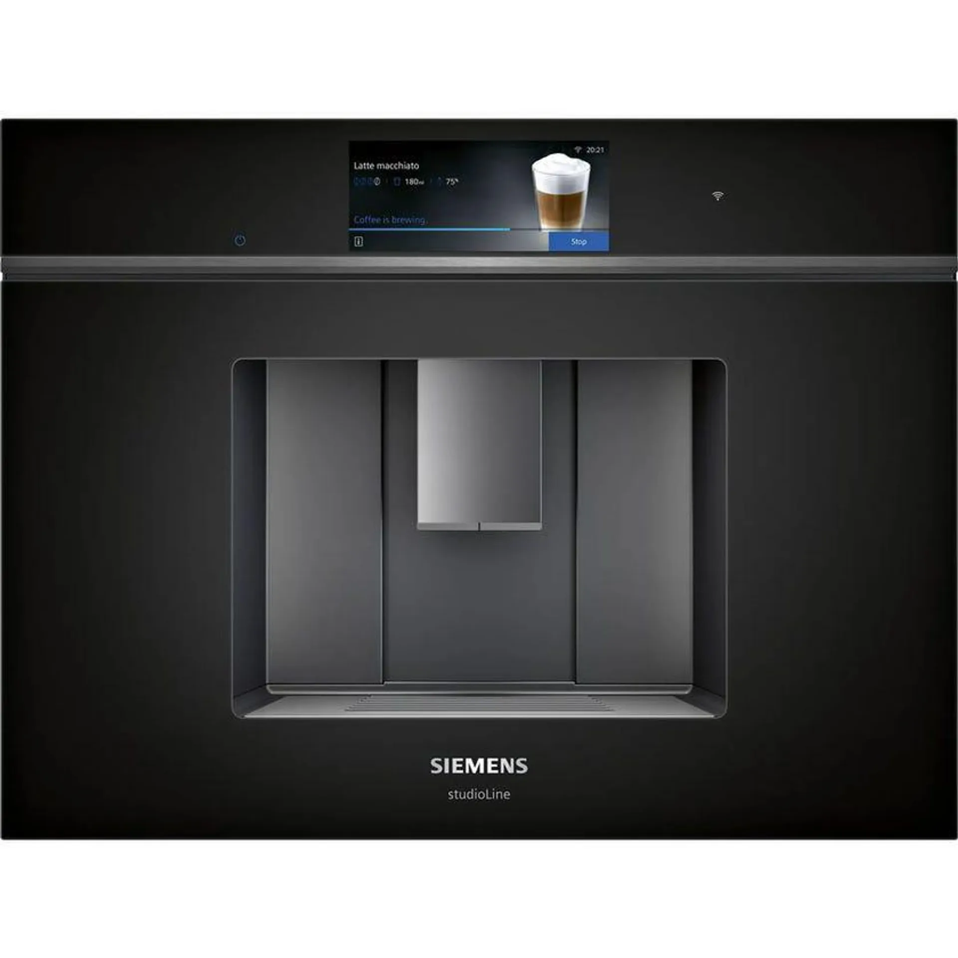 Siemens CT918L1B0 iQ700 studioLine Black Built In Coffee Machine