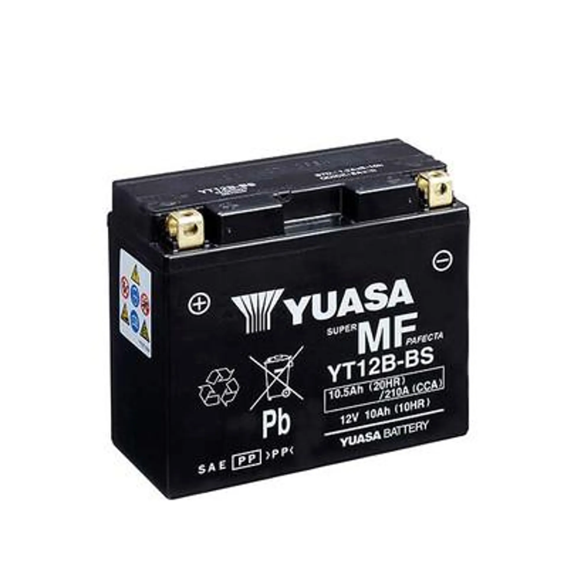 YT12B-BS FA Yuasa Motorcycle Battery