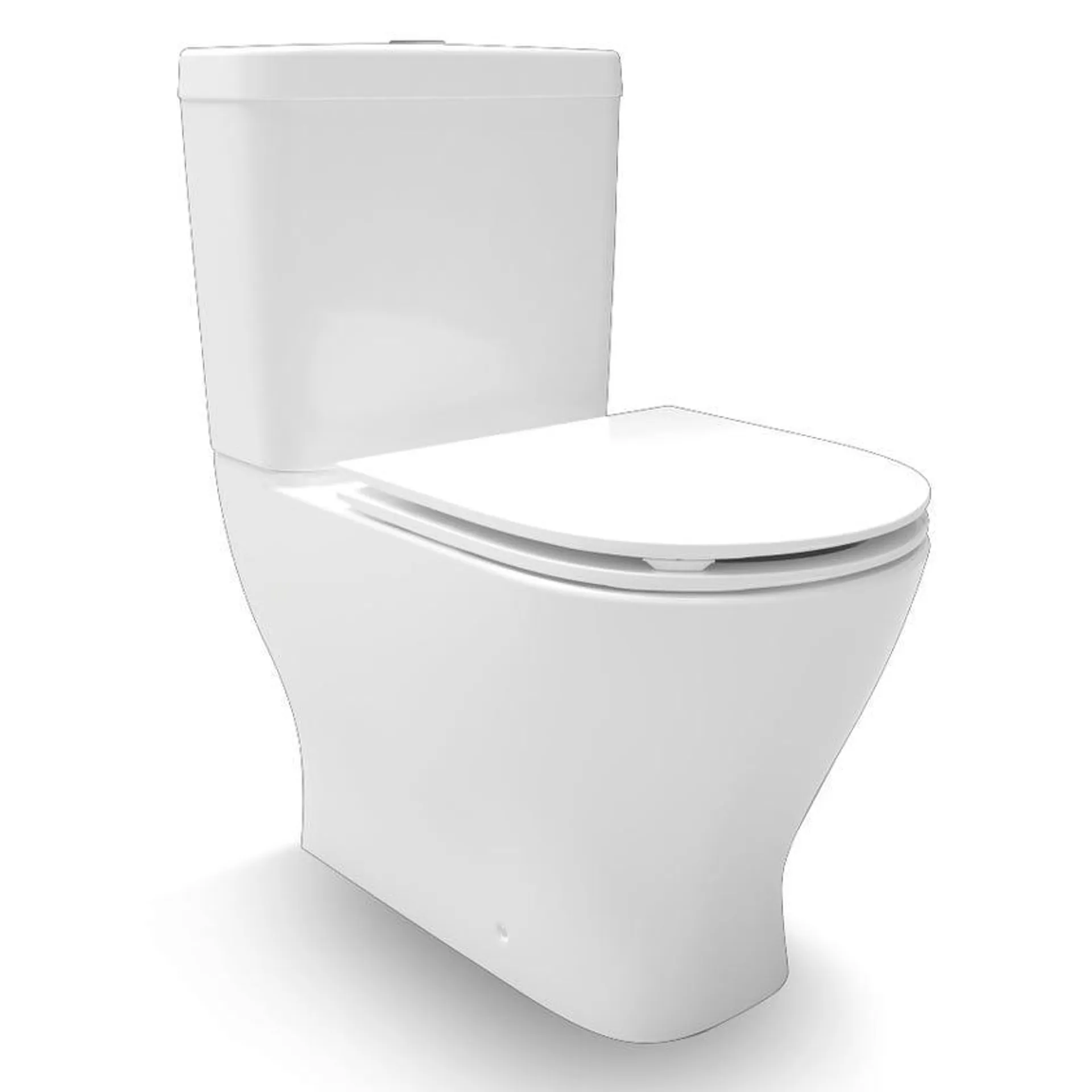 Kohler 21001A0 Reach II Back to Wall Toilet Suite with Slim Seat - Back Entry / Universal Trap