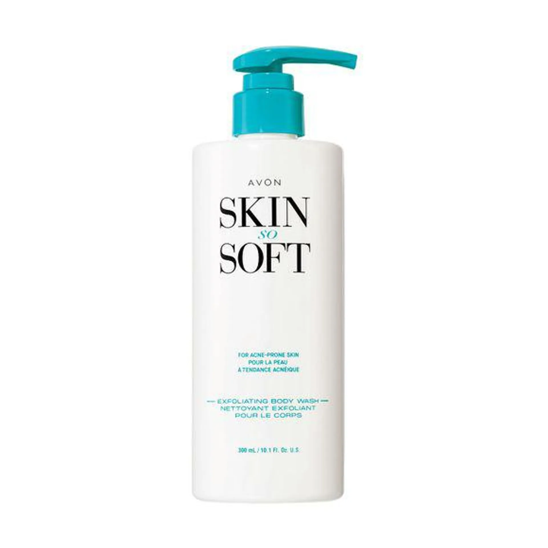 Avon Skin So Soft for Acne Prone Skin Exfoliating Body Wash