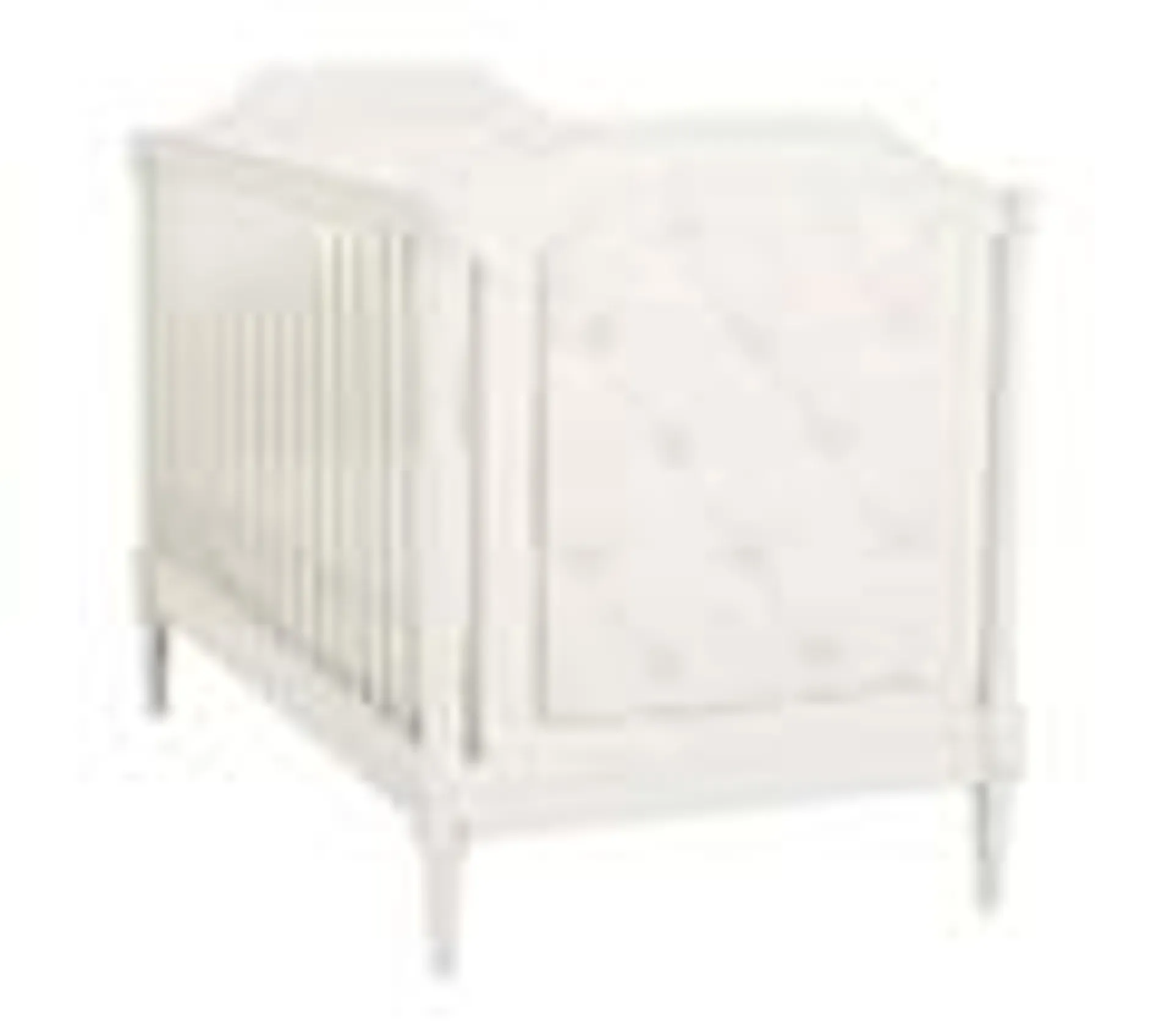 Blythe Upholstered Convertible Cot Nursery Bundle