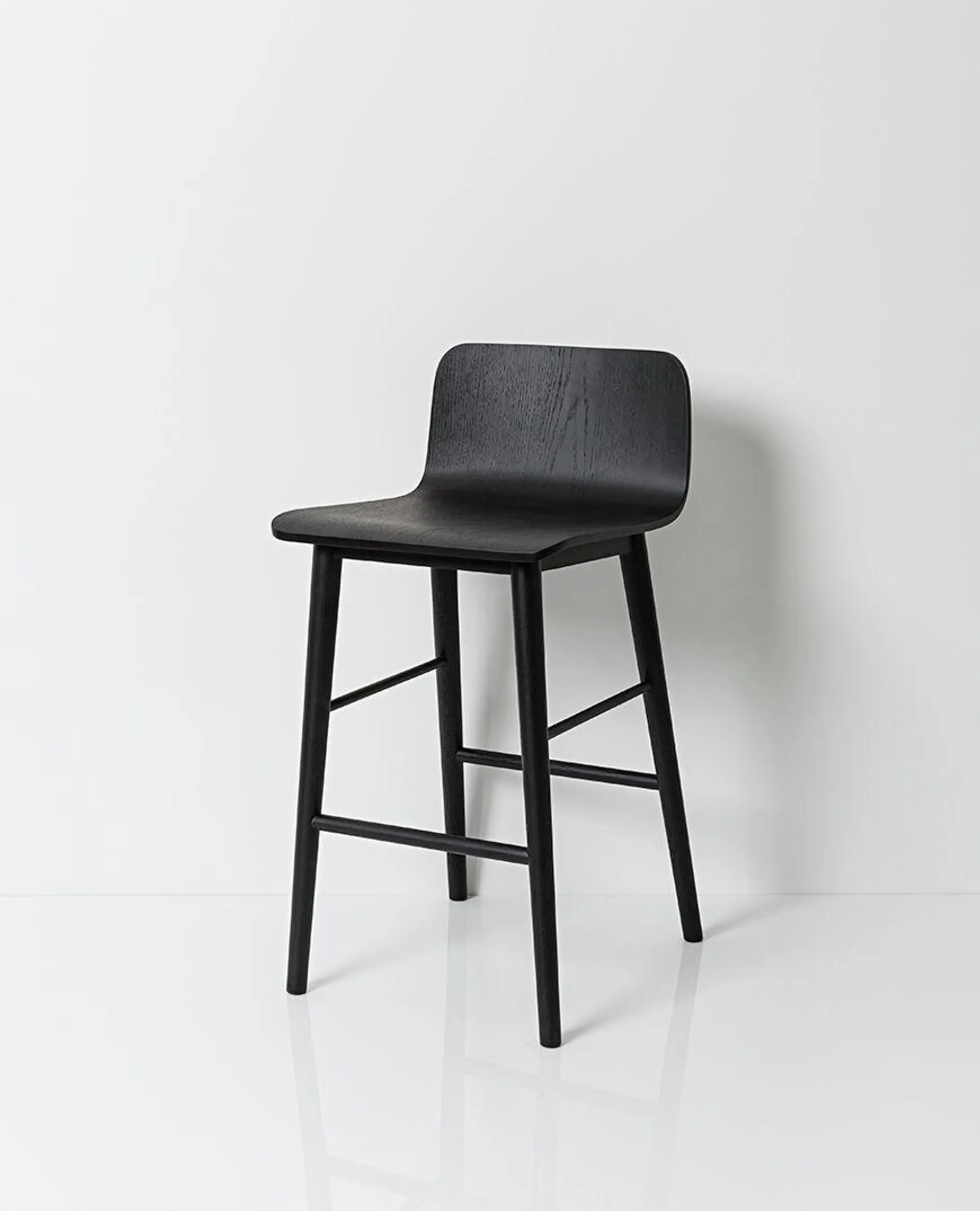 Archer bar stool - black