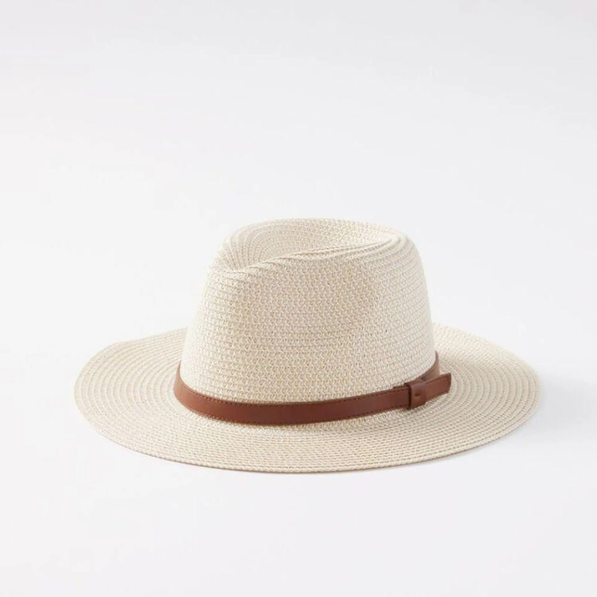 JC Lanyon Men's Panama Hat Natural One Size