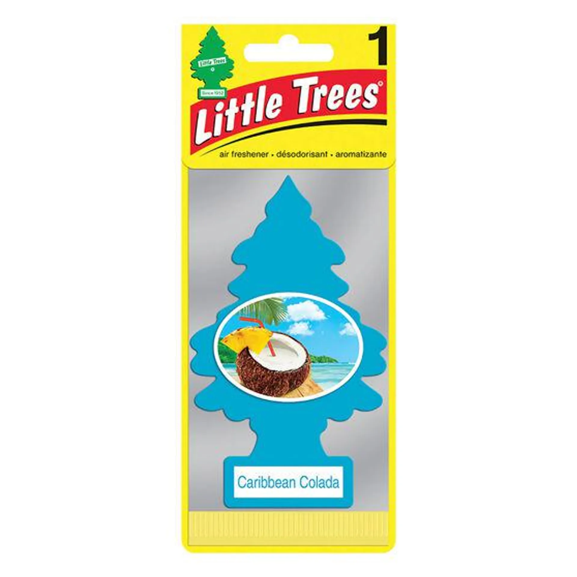 Little Trees Air Freshener - Caribbean Colada 1 Pack