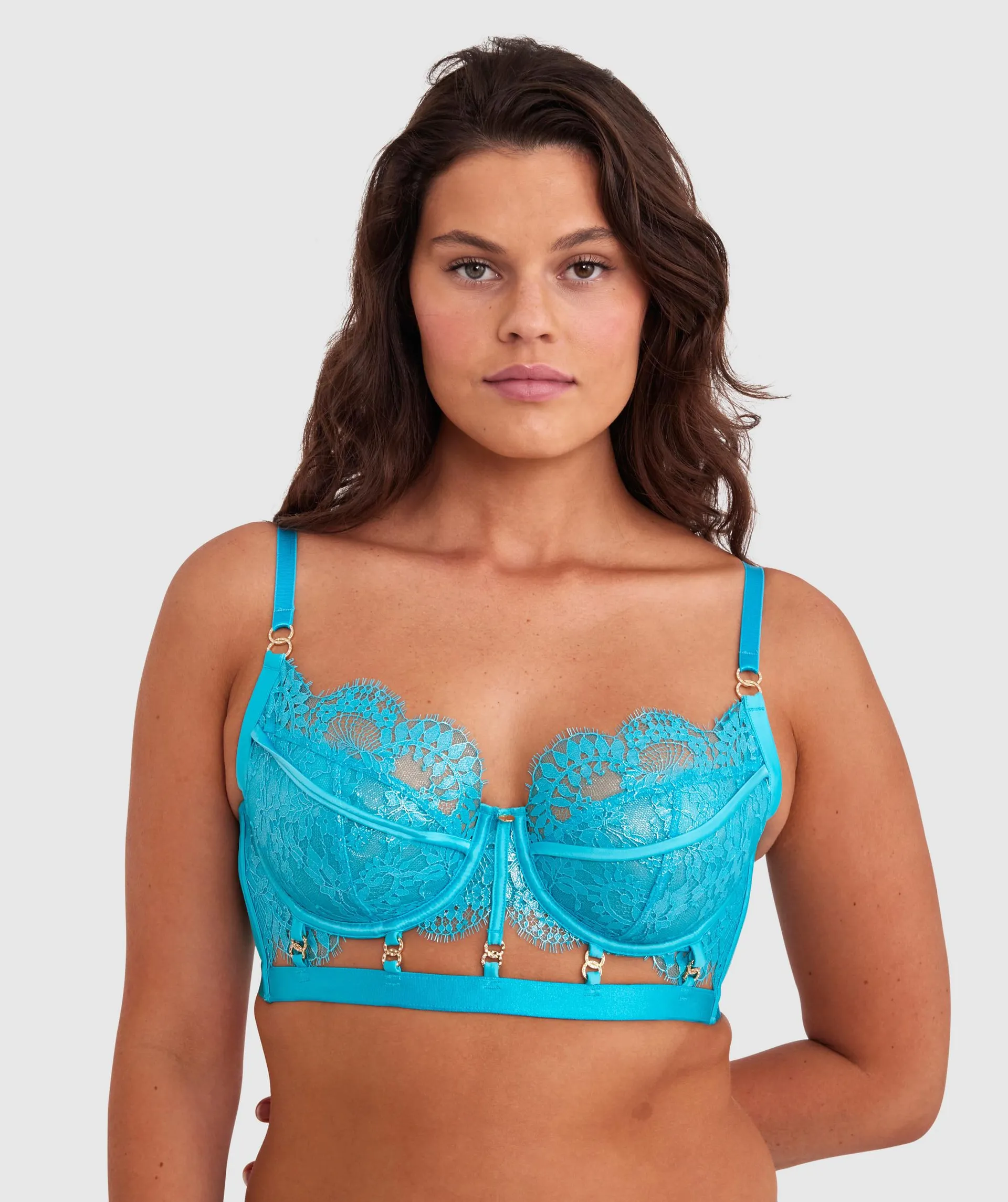 Vamp Sea Vixen Underwire Bra - Teal