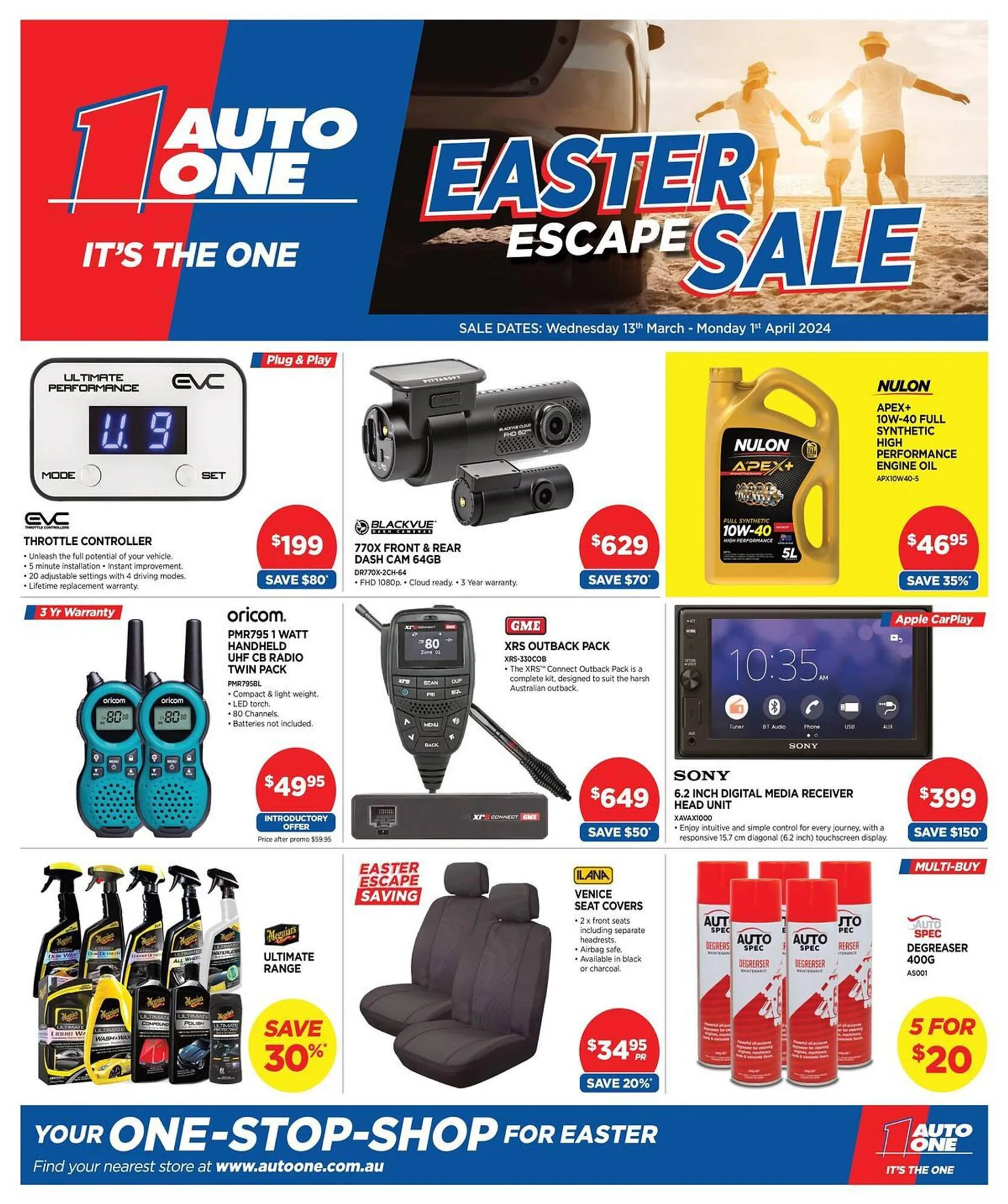 Auto One catalogue - Catalogue valid from 12 March to 1 April 2024 - page 