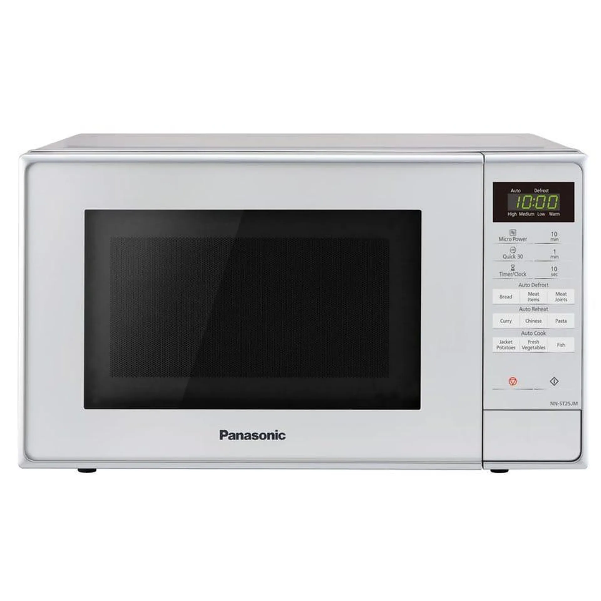 Panasonic NNST25JMQPQ 20L Silver 800W Microwave Oven