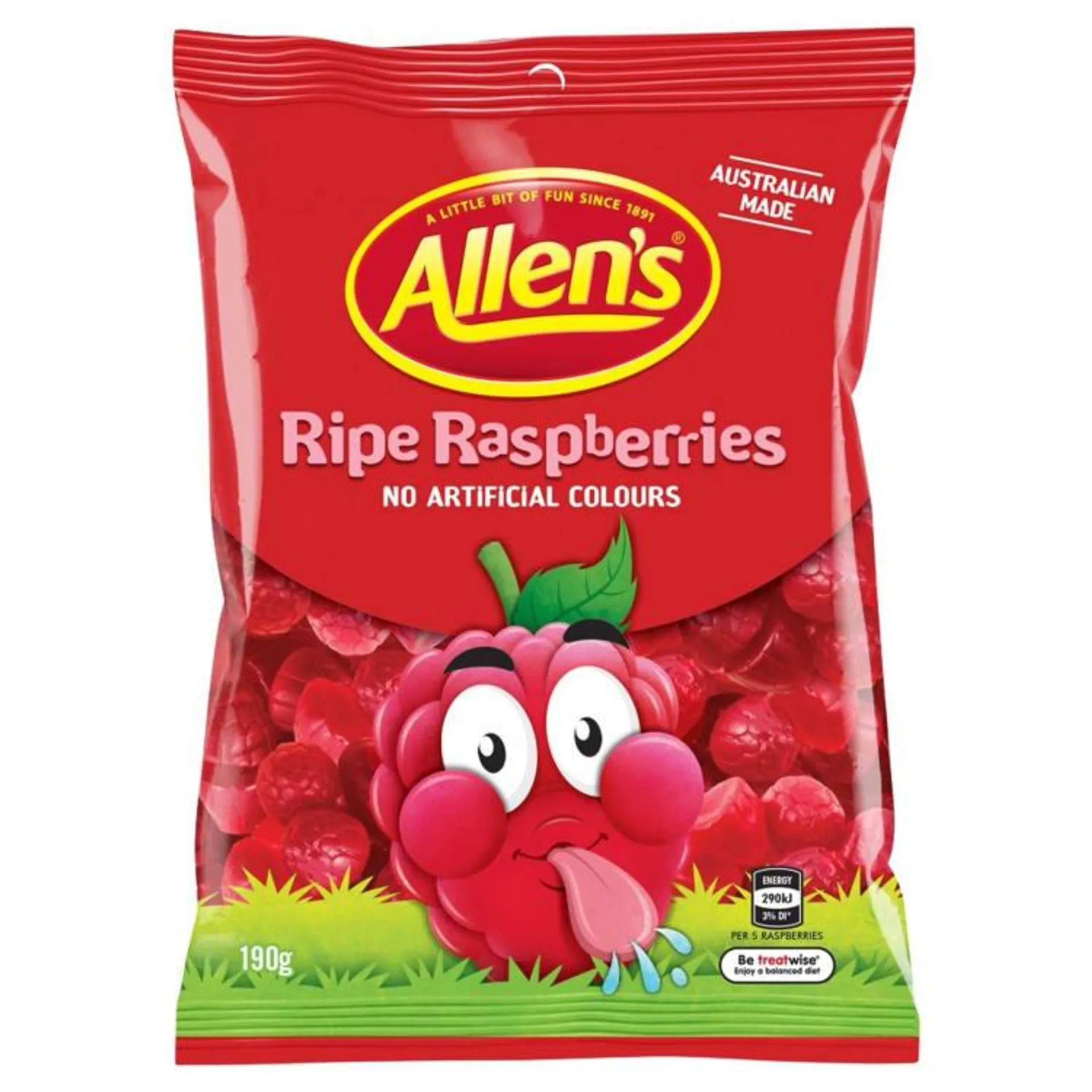 Allen's Ripe Raspberries