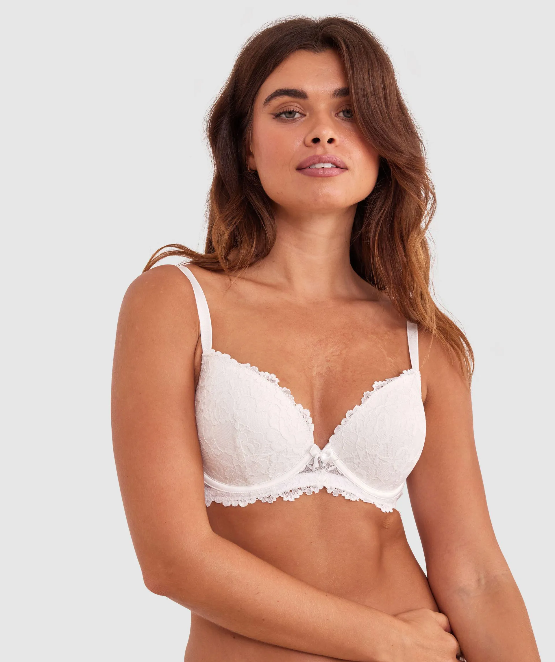 Bethany Essentials Push Up Bra - Ivory