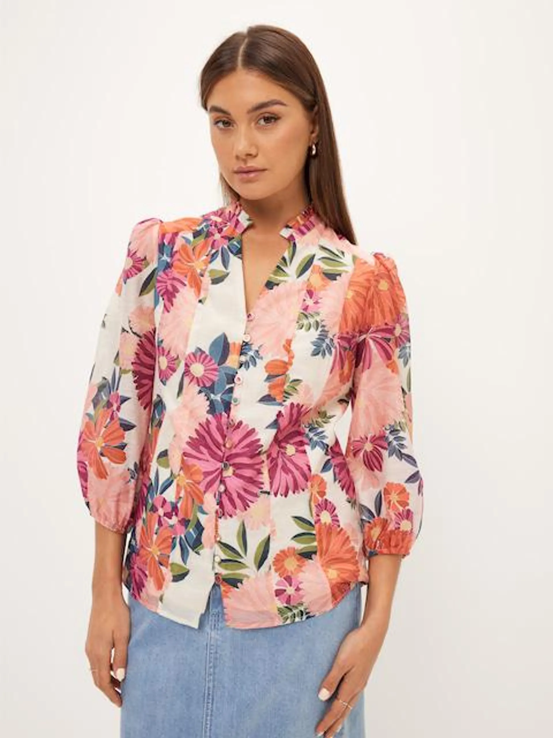 Storm Panelled Blouse