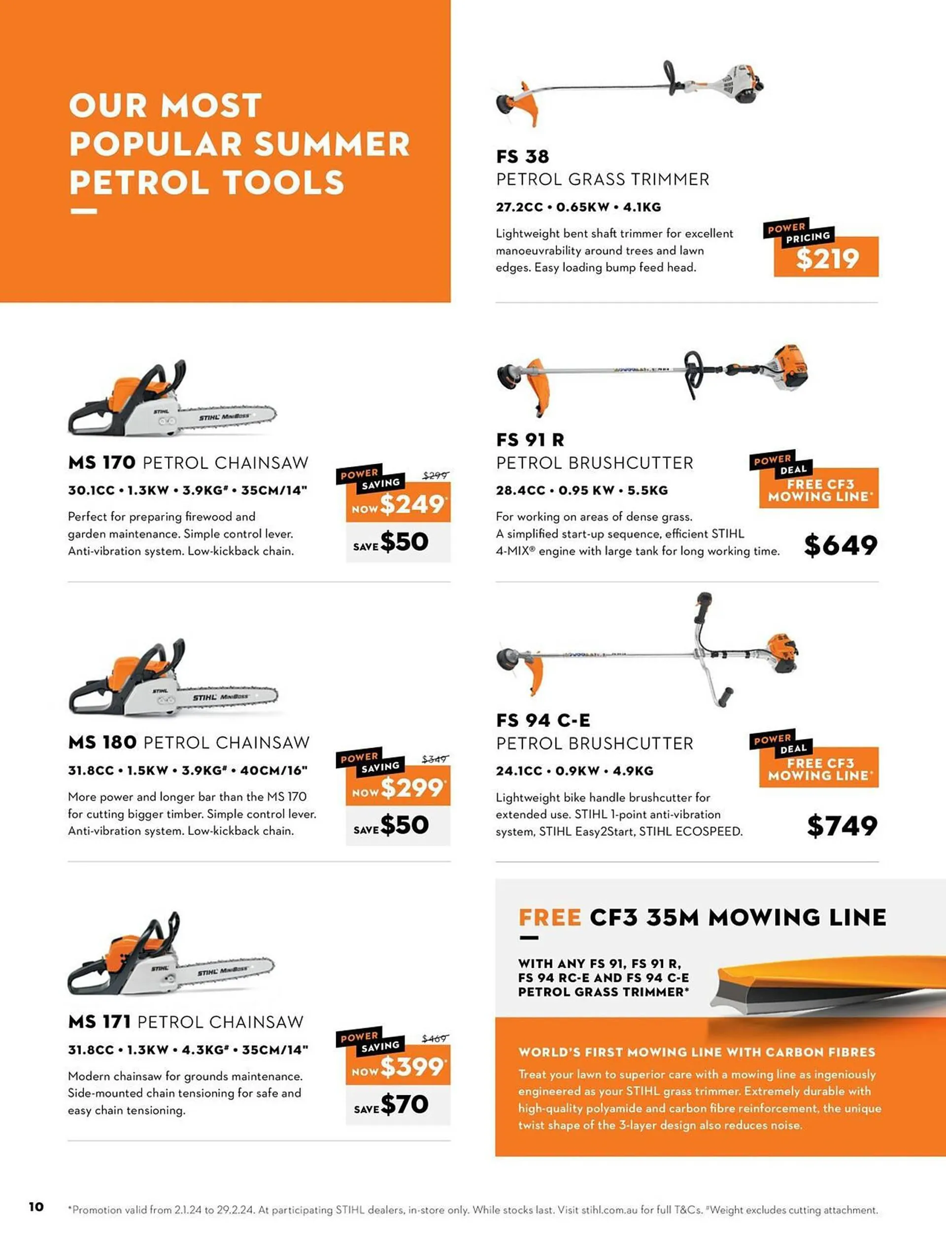 STIHL catalogue - Catalogue valid from 3 January to 29 February 2024 - page 10