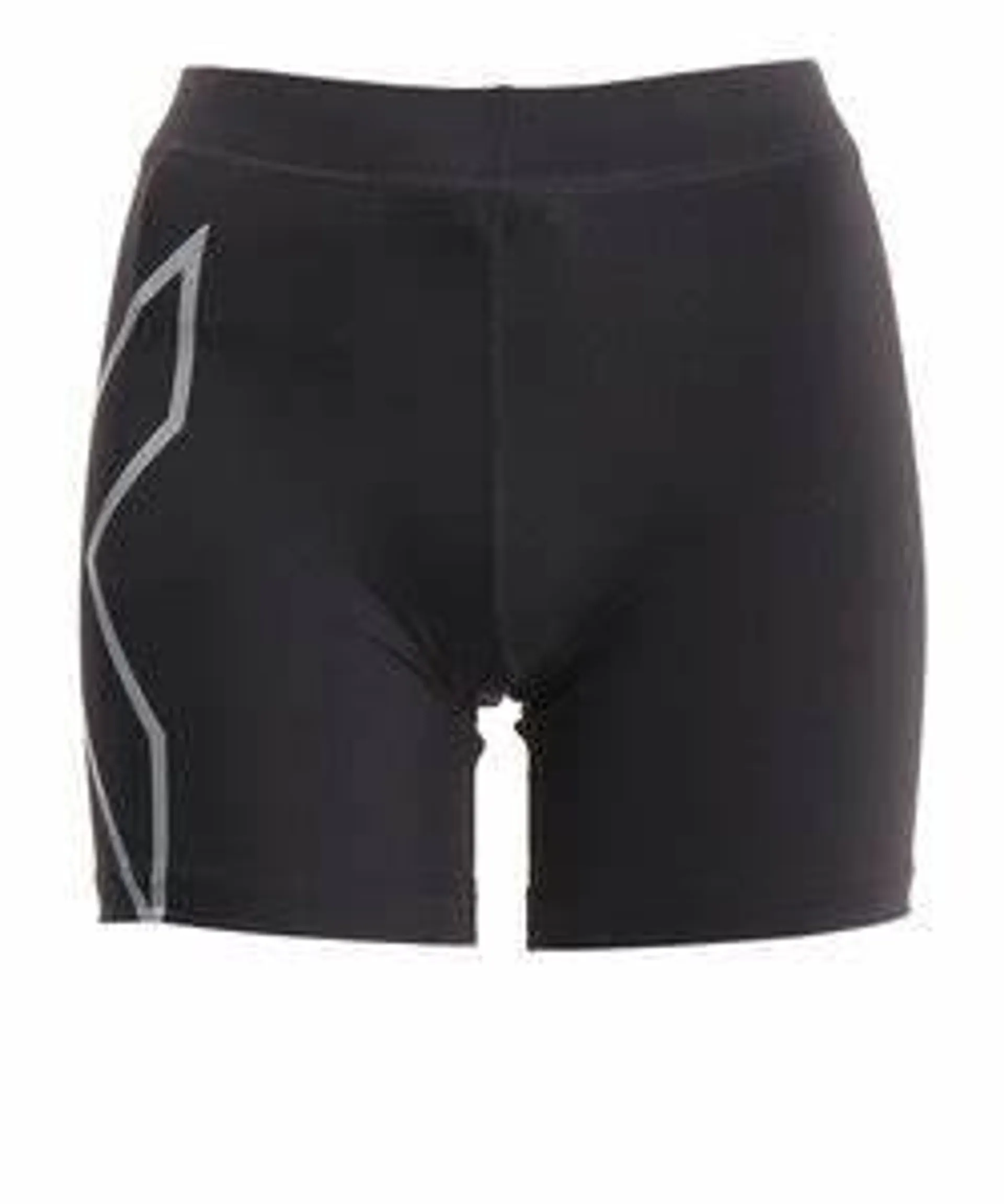 2XU 5 inch Compression Short - Womens - Black/Silver