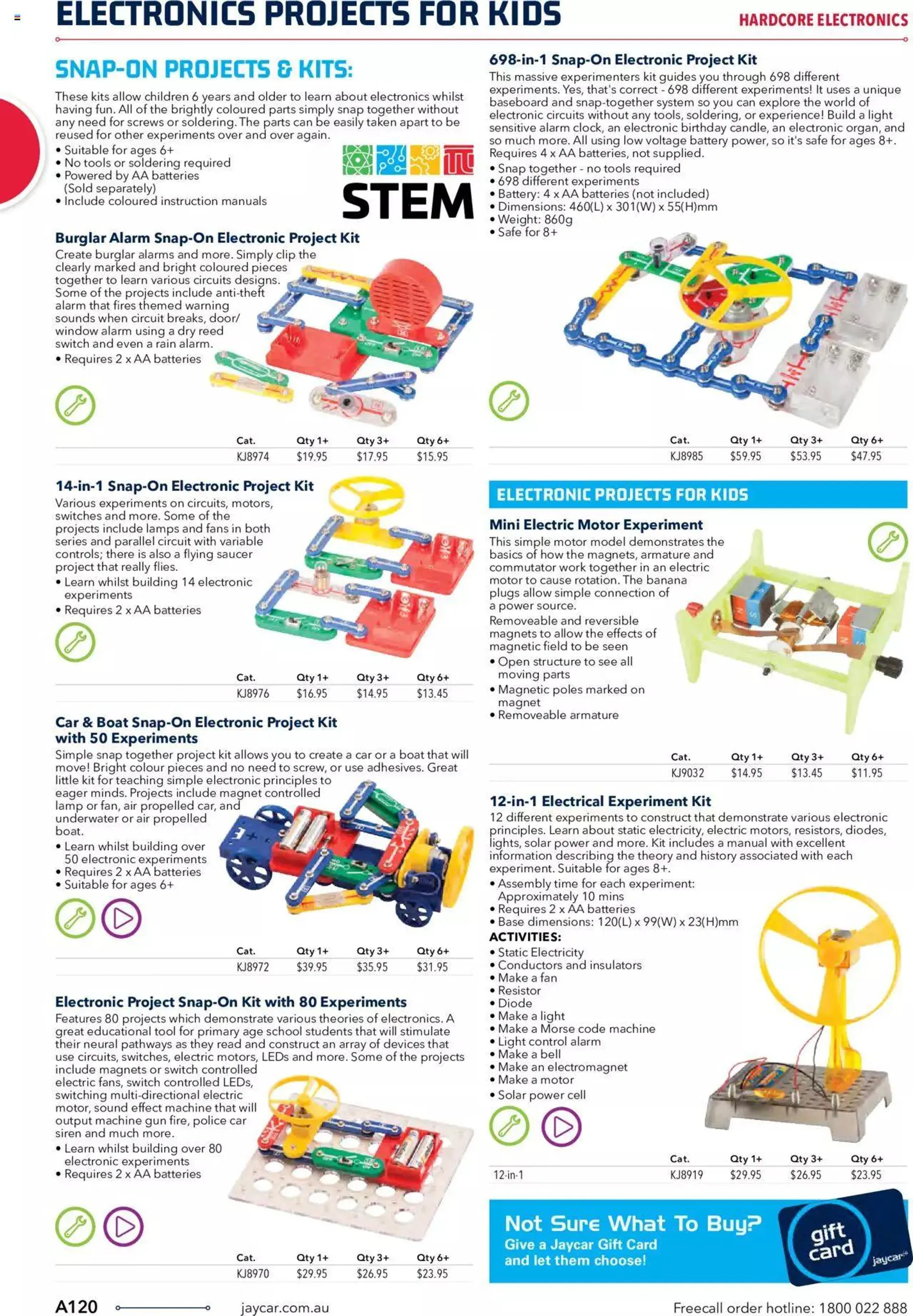 Jaycar Engineering And Scientific Catalogue Back - Catalogue valid from 27 October to 31 January 2024 - page 120