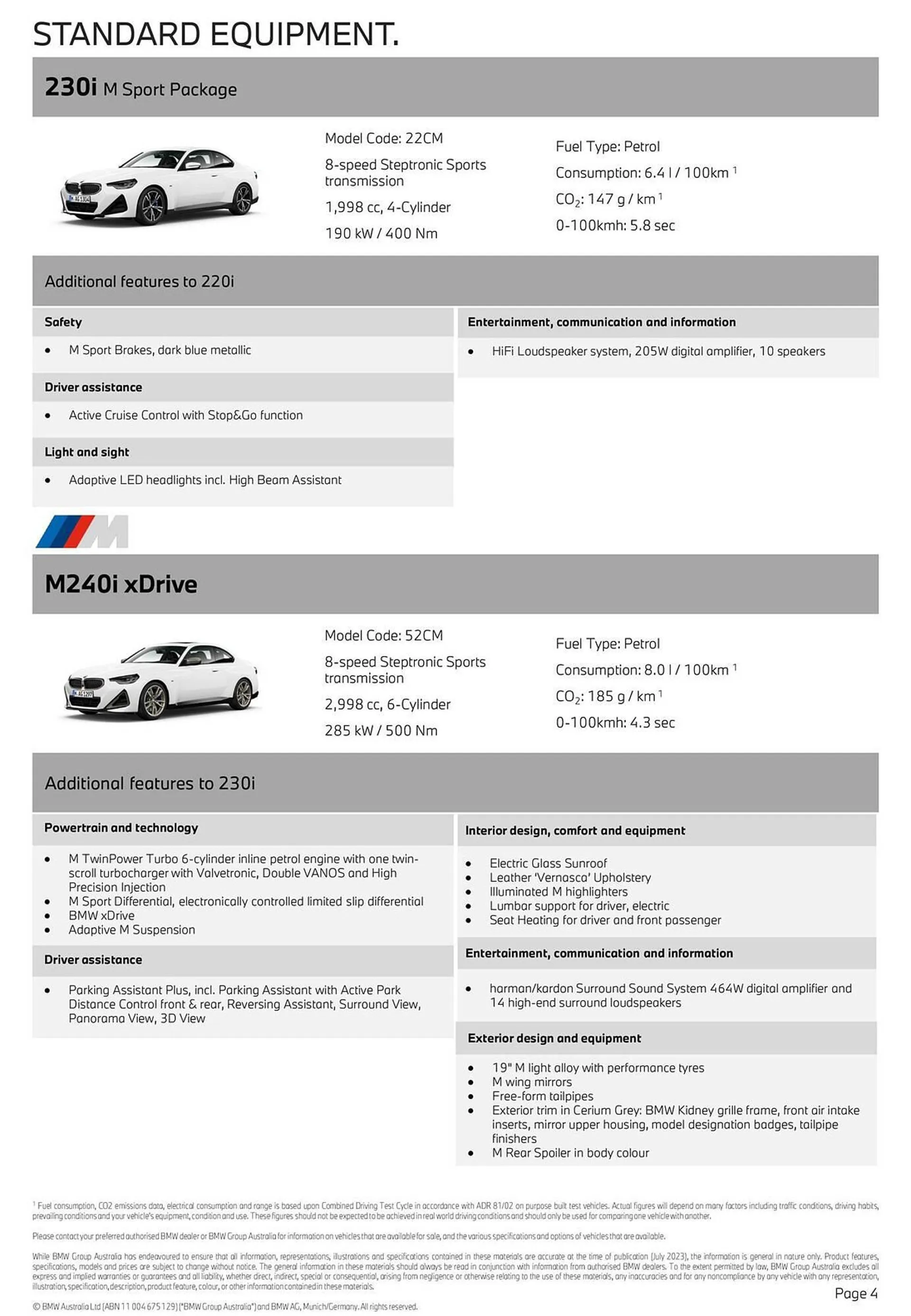 BMW catalogue - Catalogue valid from 29 December to 31 July 2024 - page 4