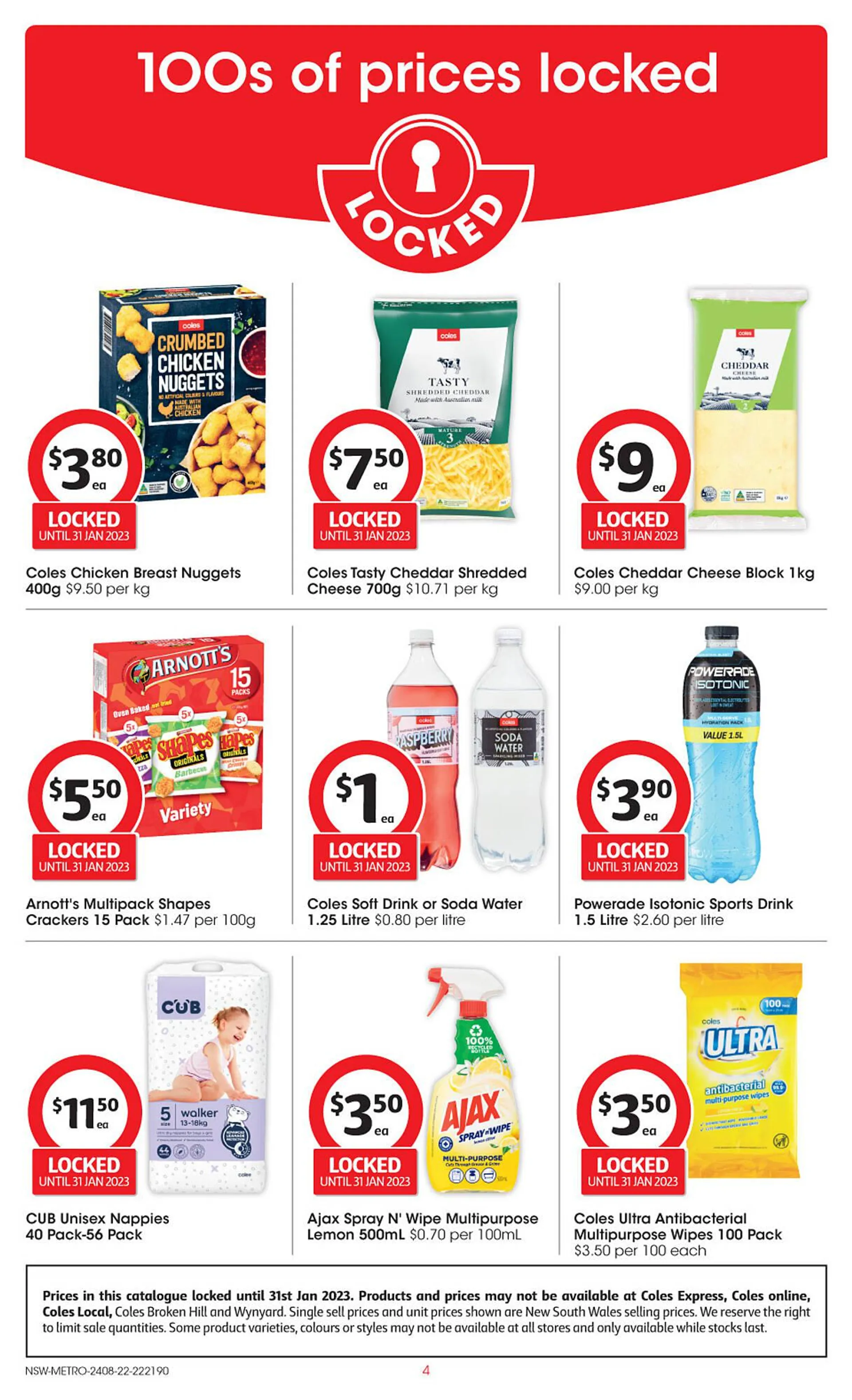 Coles catalogue - 100s of Prices Locked - 4