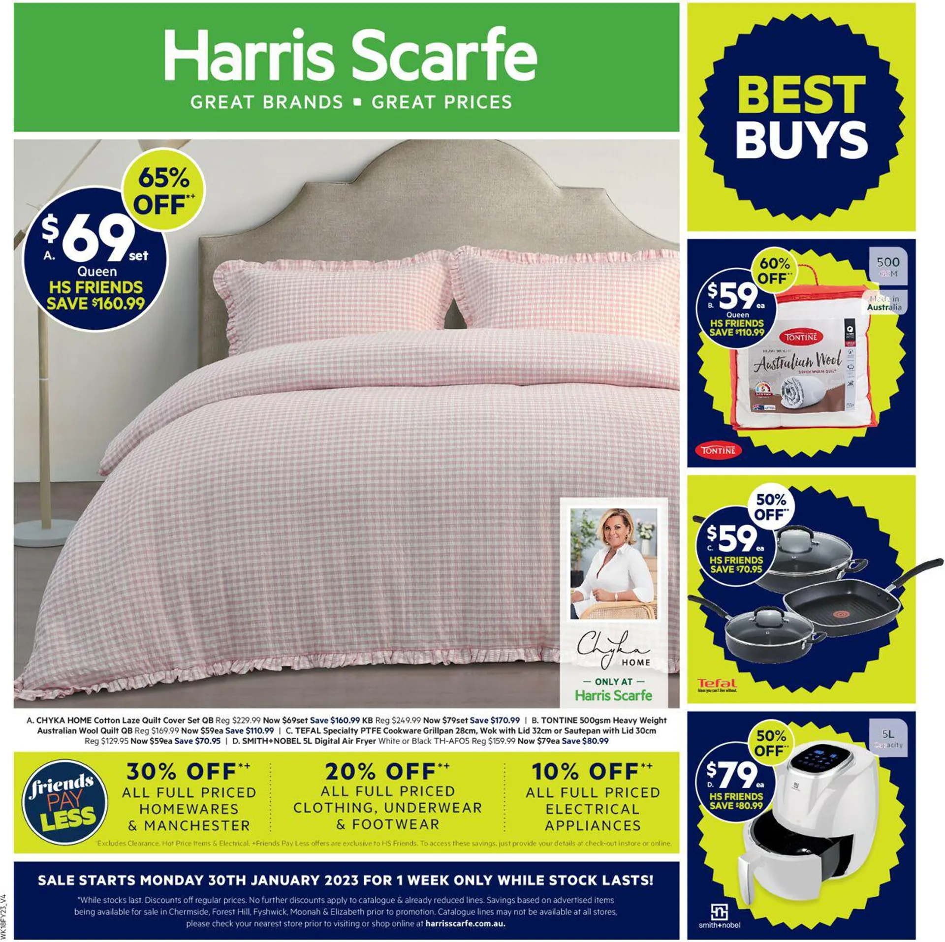 Harris Scarfe Current catalogue - 1