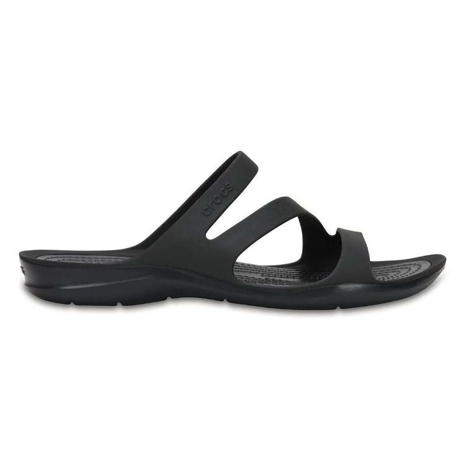 Crocs Women's Swiftwater Sandals Black & Black