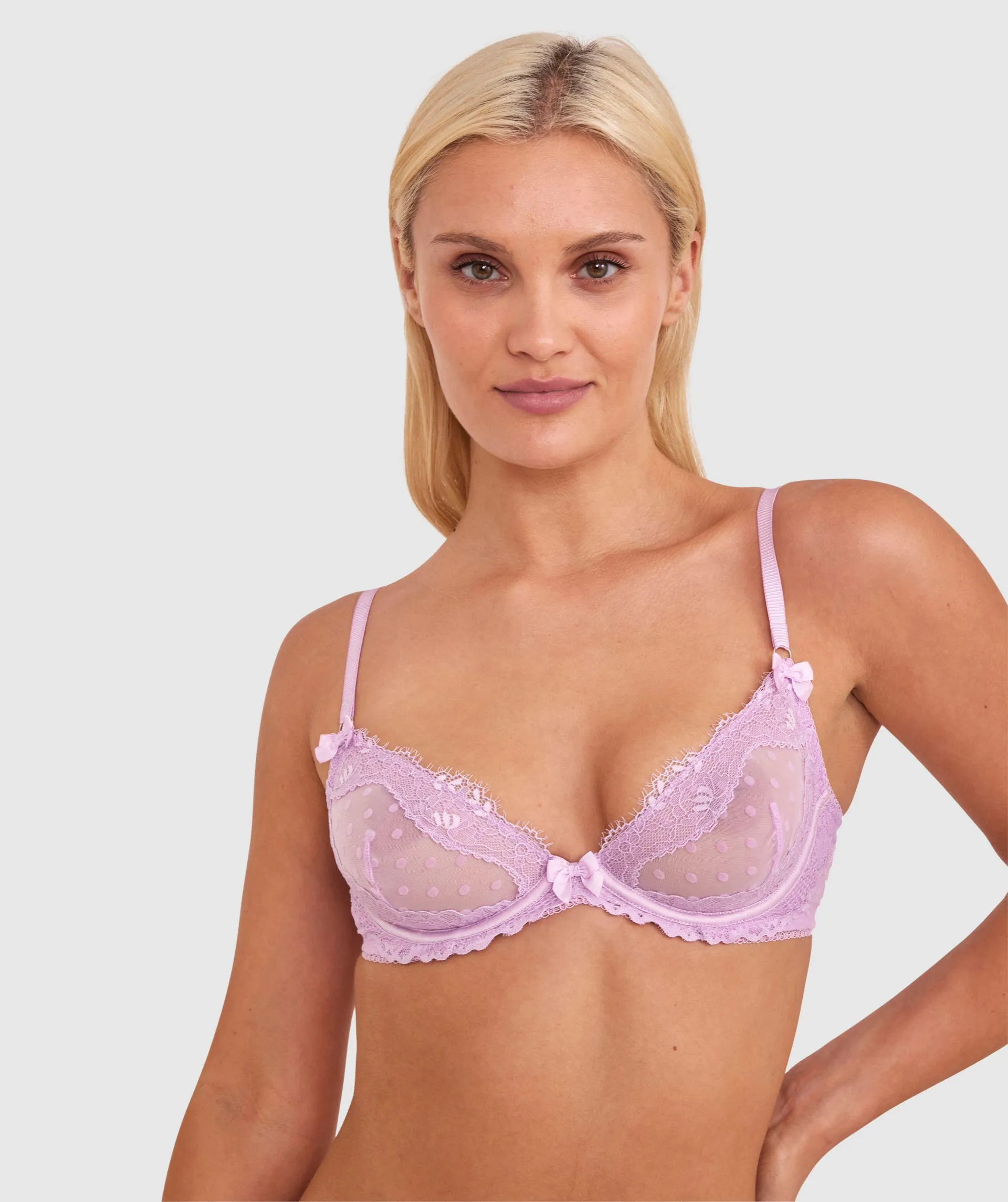 Daphne Underwire Bra - Lavender