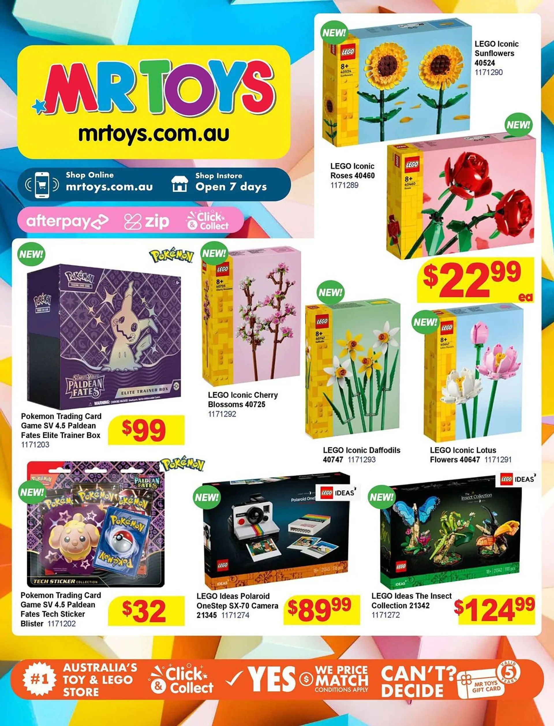Mr Toys catalogue - Catalogue valid from 11 March to 28 April 2024 - page 1