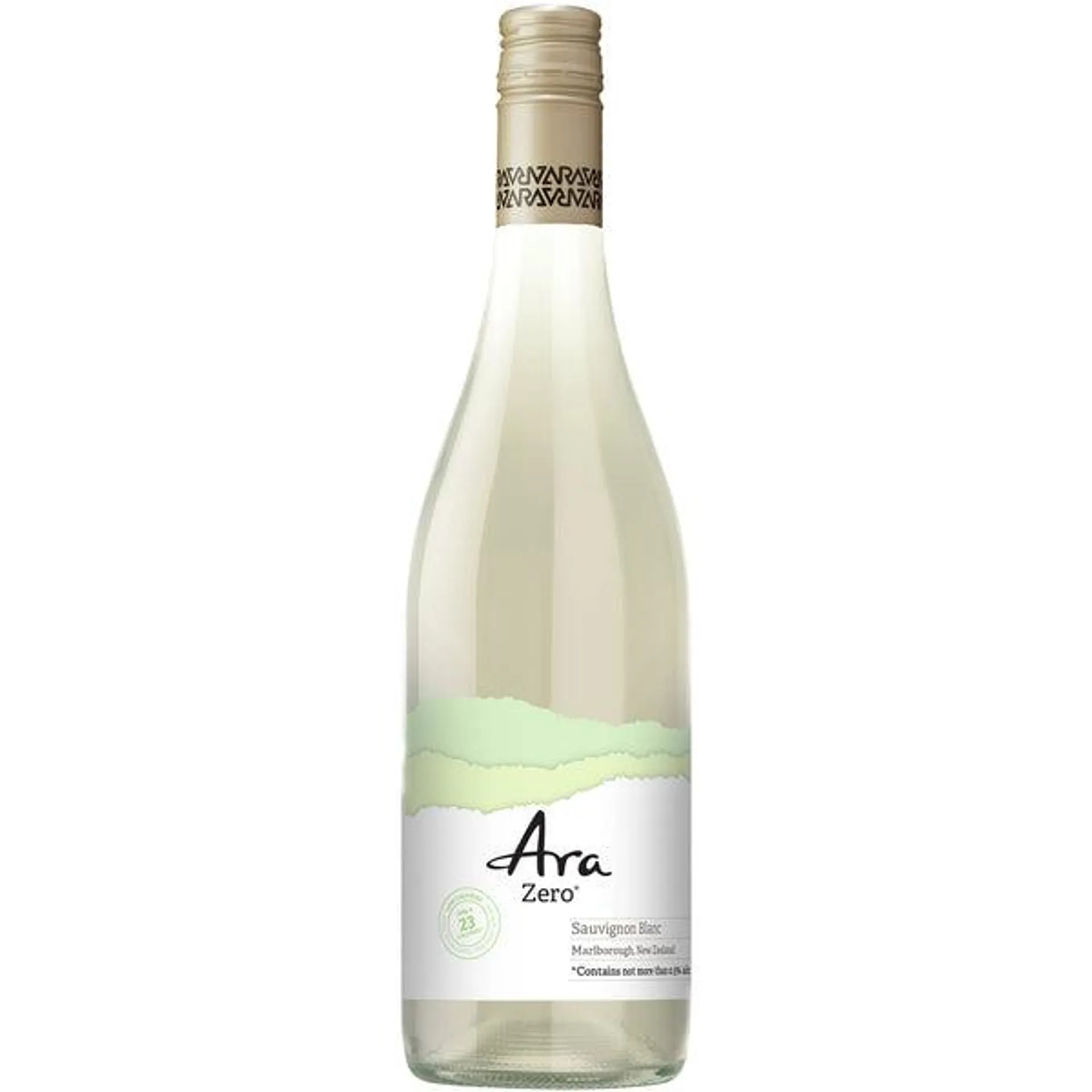 Ara Zero Alcohol Free Sauvignon Blanc Marlborough NZ 750mL