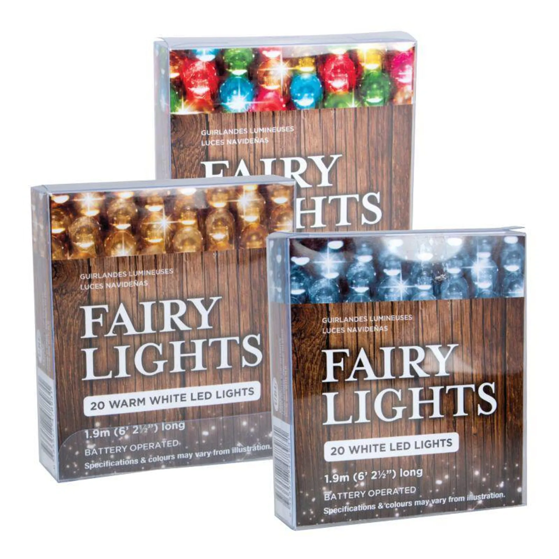 LED Fairy Lights 1.9m