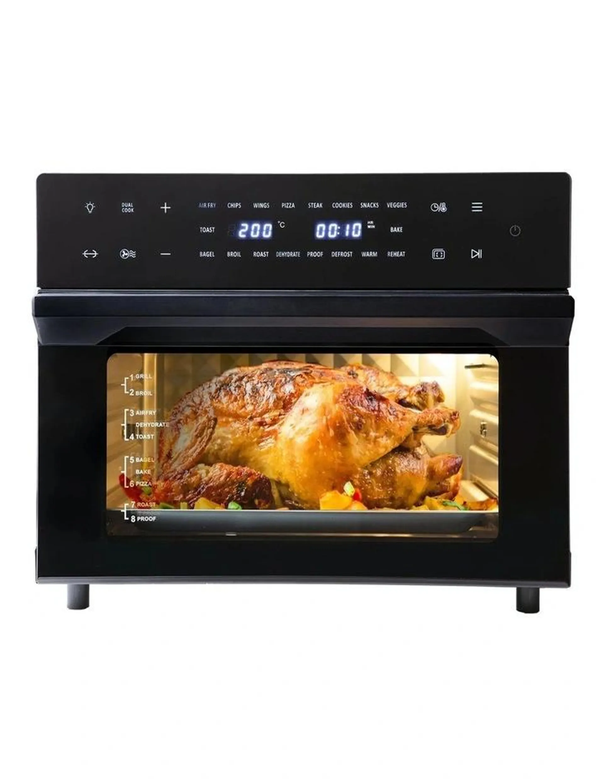 Air Fryer 5-in-1 30 Litre Oven in Black