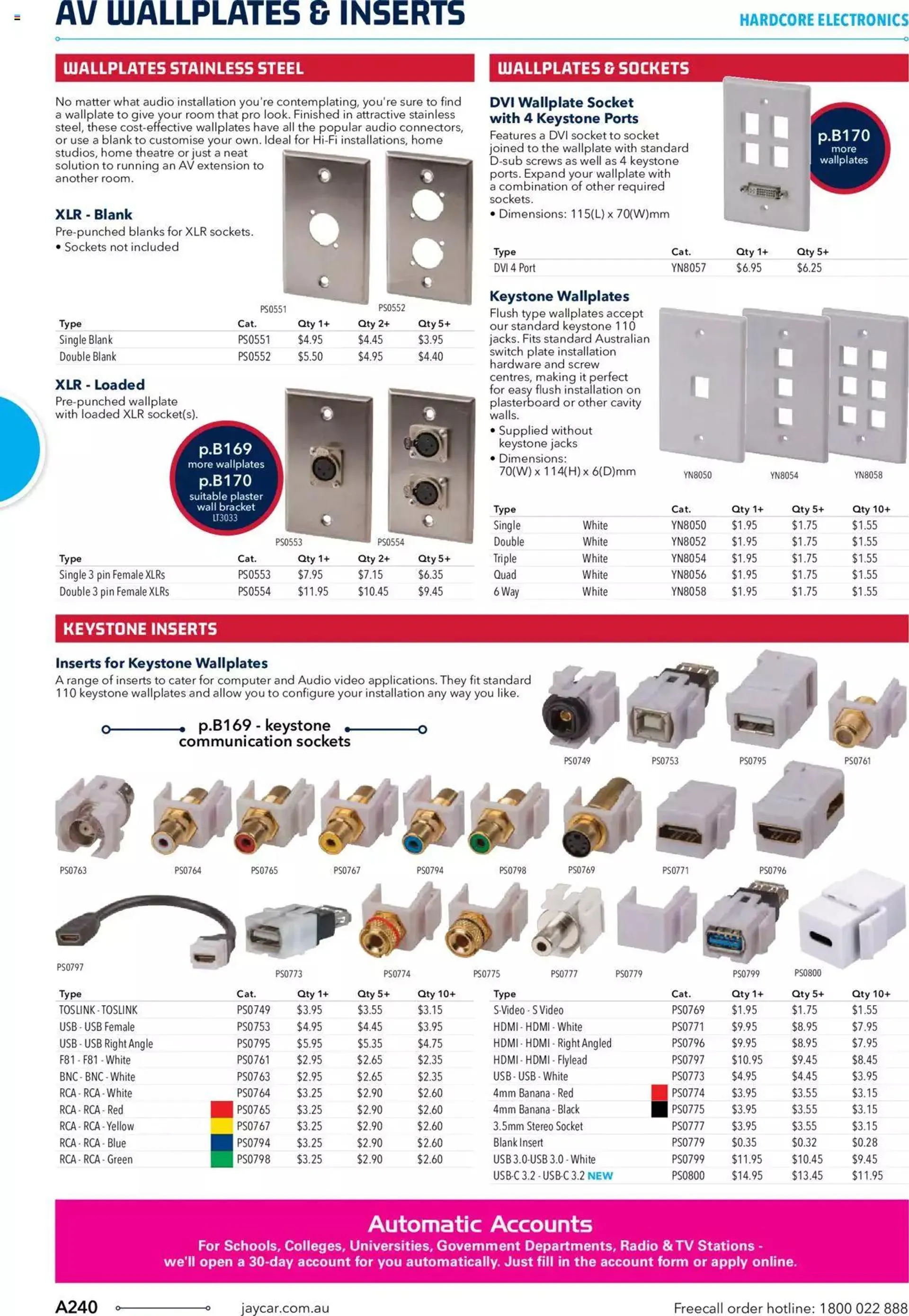 Jaycar Catalogue 2021/22 Engineering And Scientific Catalogue Back - 239