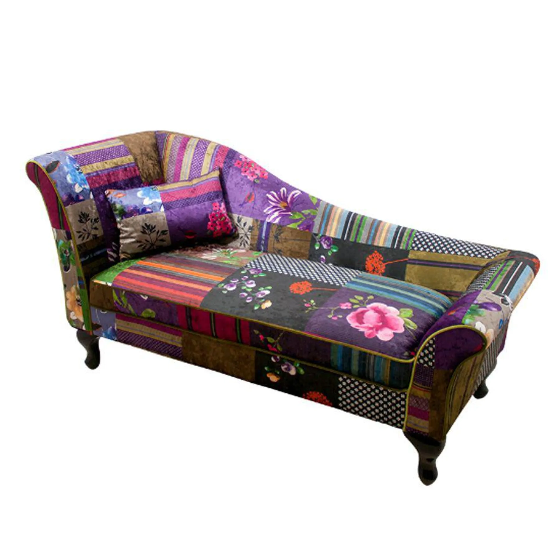 Leon LHF Chaise Purple Patch