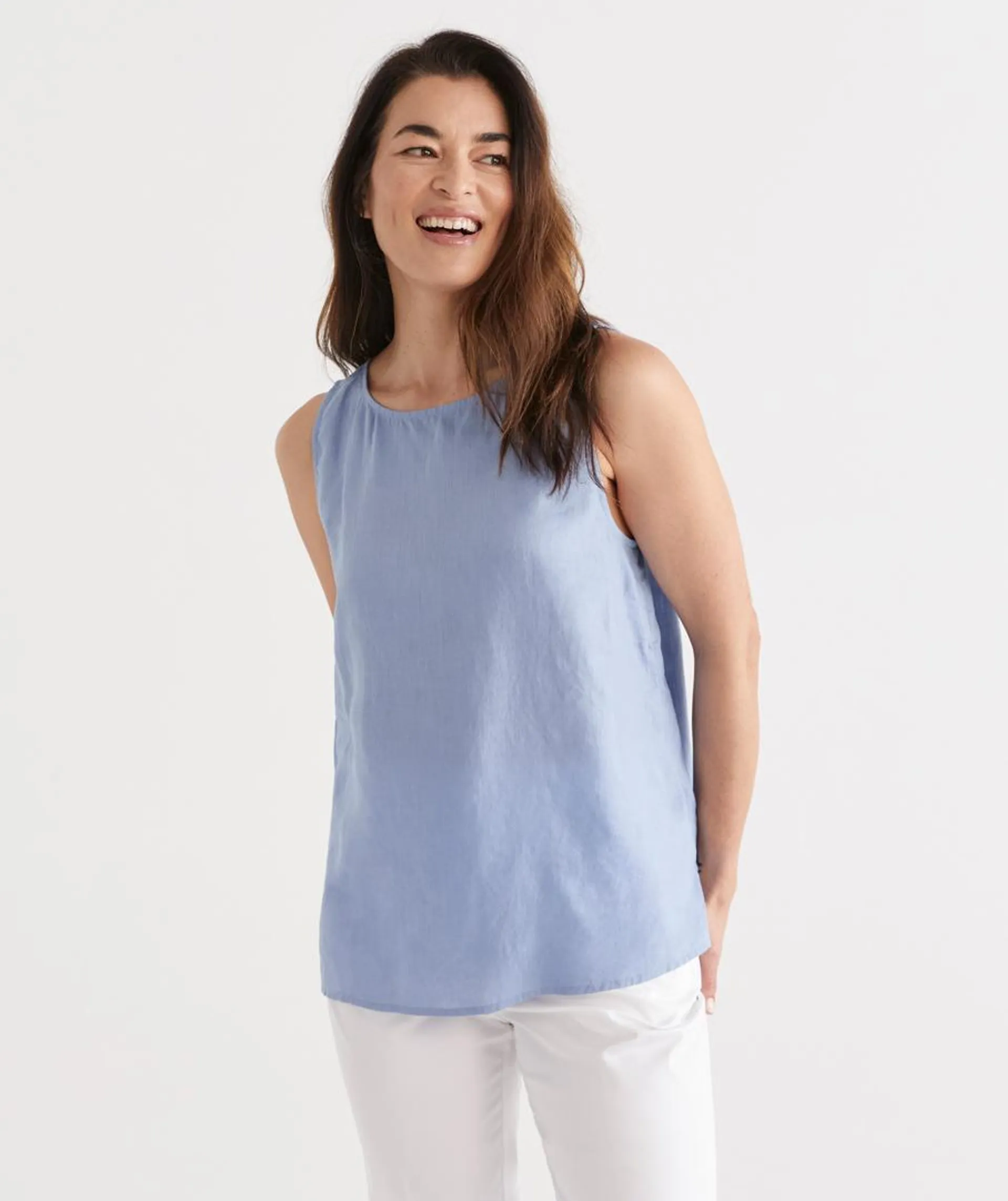 Linen Tank Top