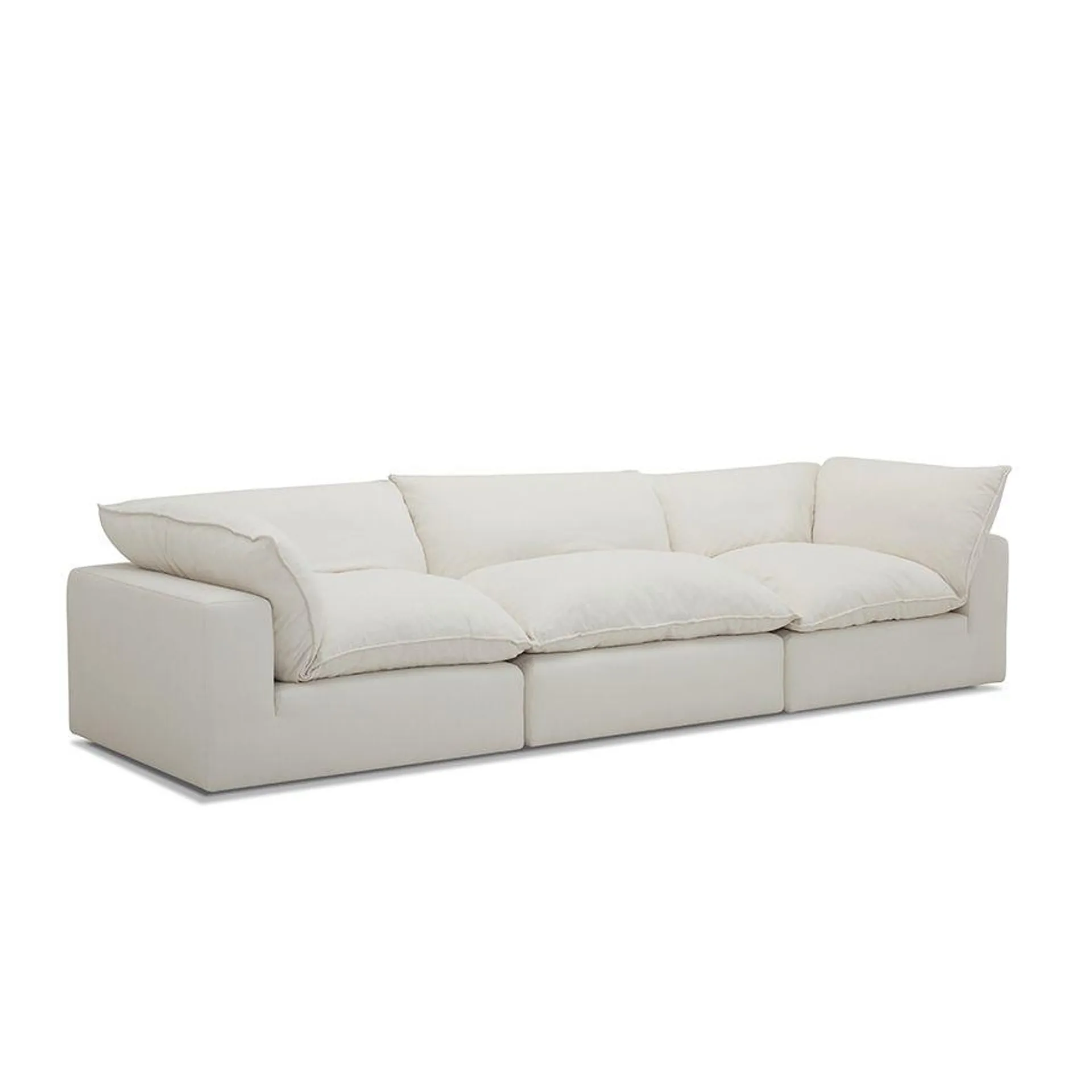 Sorriso Cream 3 Seater Lounge