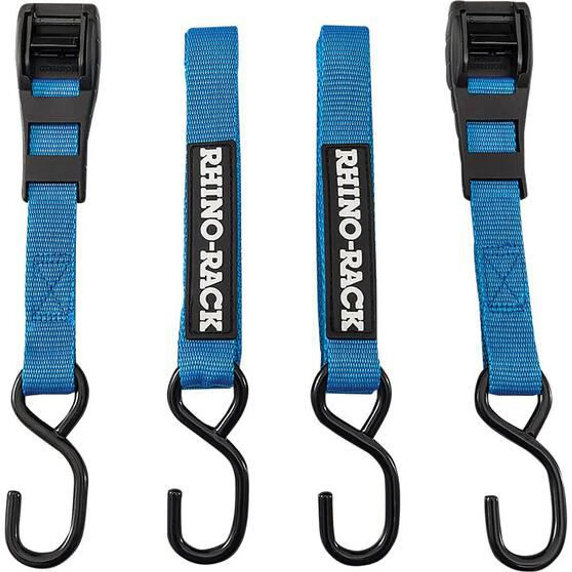 Rhino Rack Tie Down Straps with Hook - 2 Pack