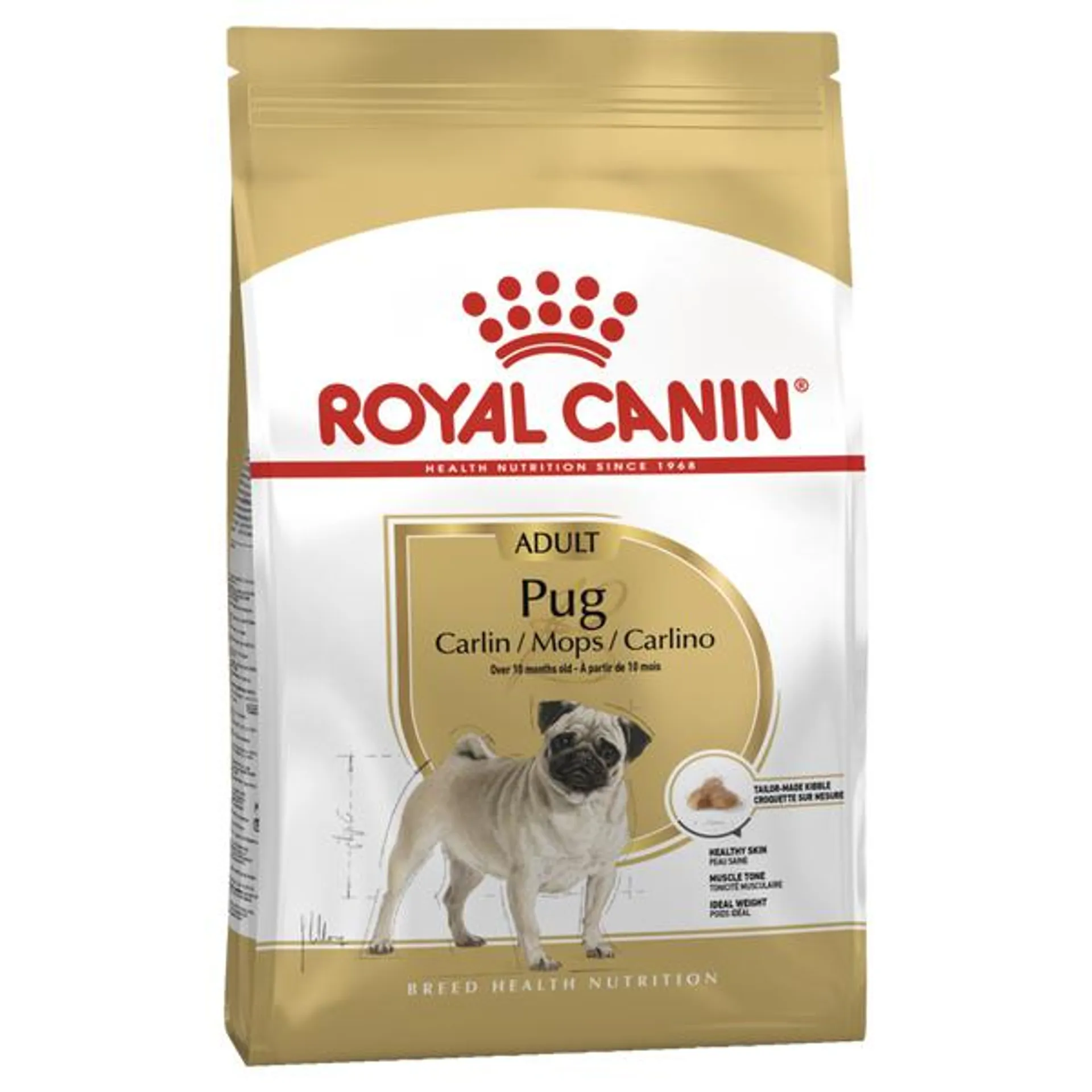 Royal Canin - Pug Breed Adult Dog Dry Food (3kg)