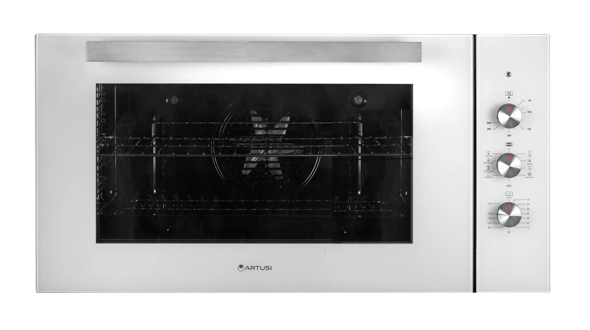 Artusi 90cm Electric Built-In White Oven CAO900W