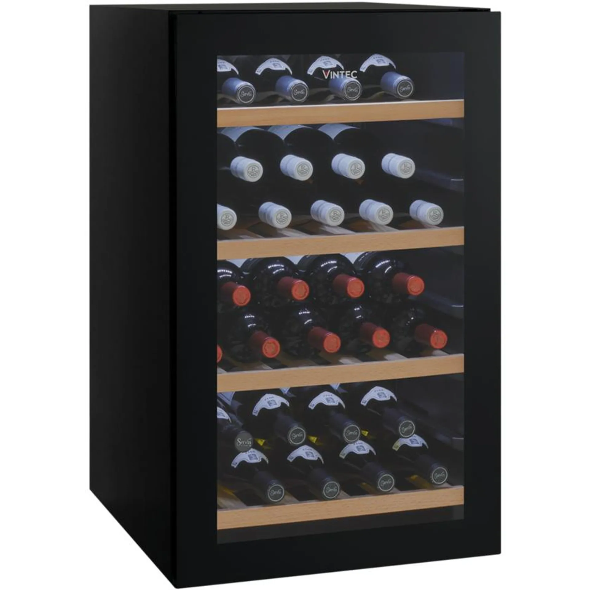 Vintec VWS035SBBX 35 Bottle Single Zone Wine Cabinet