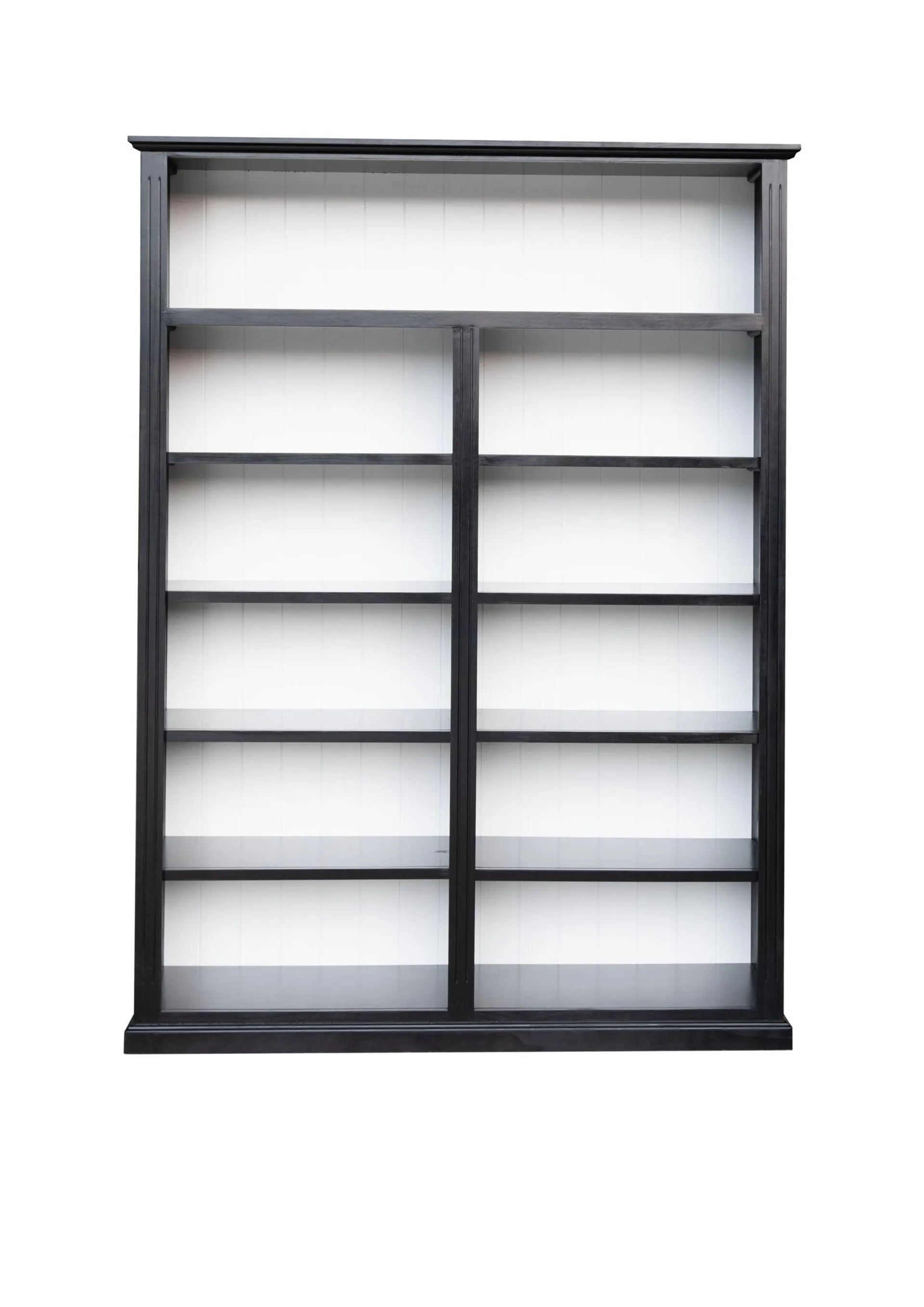 Armand Large Bookcase 210 x 150cm Black