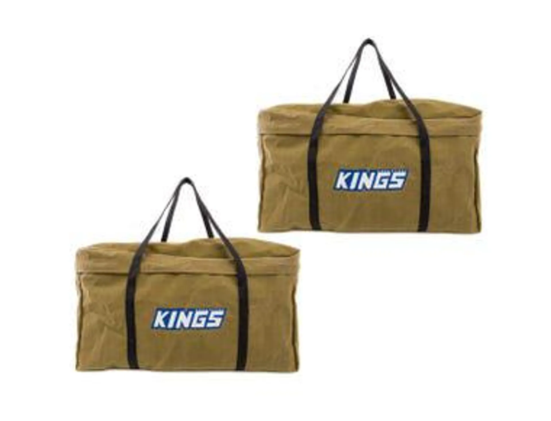 2x Kings Campfire BBQ Canvas Bag