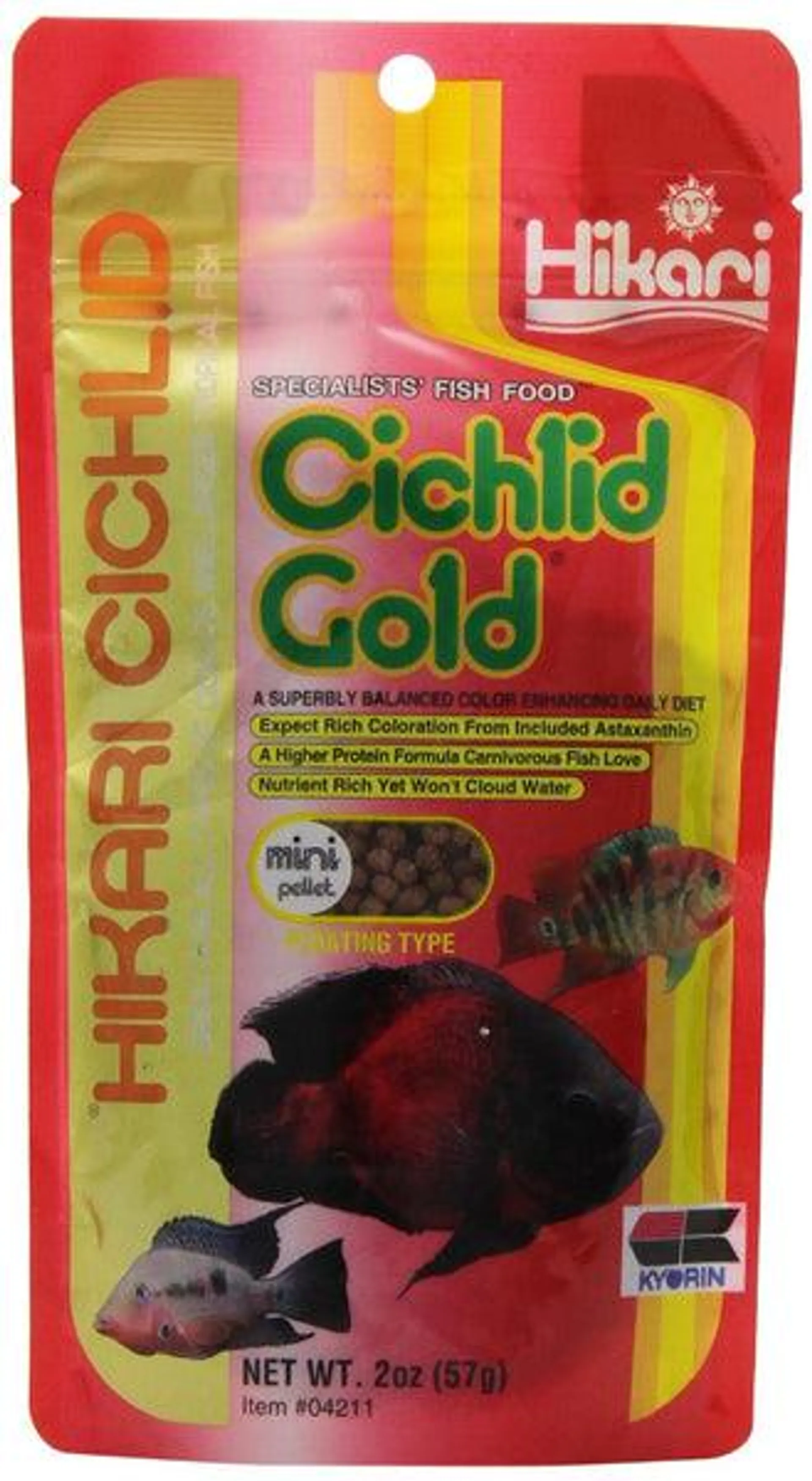 Hikari - Cichlid Gold - Mini Pellets (57g)