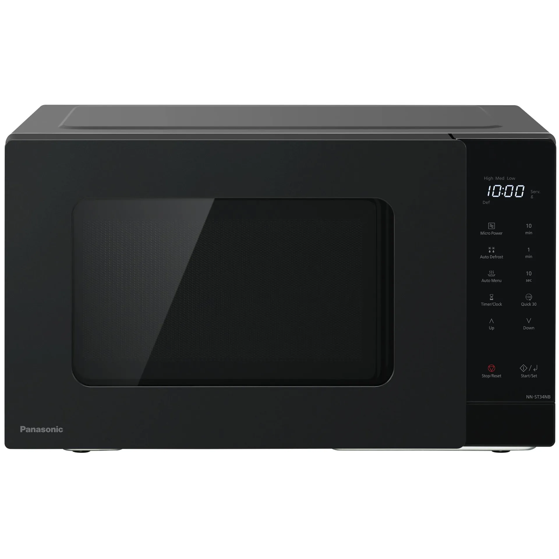 Panasonic 25L Microwave Oven - Black NN-ST34NBQPQ