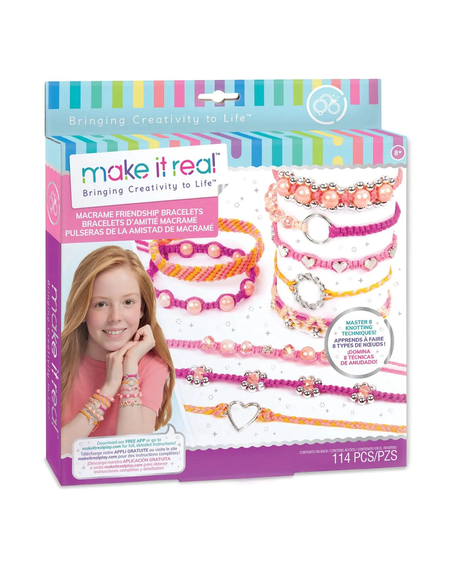 Make It Real Macrame Friendship Bracelets