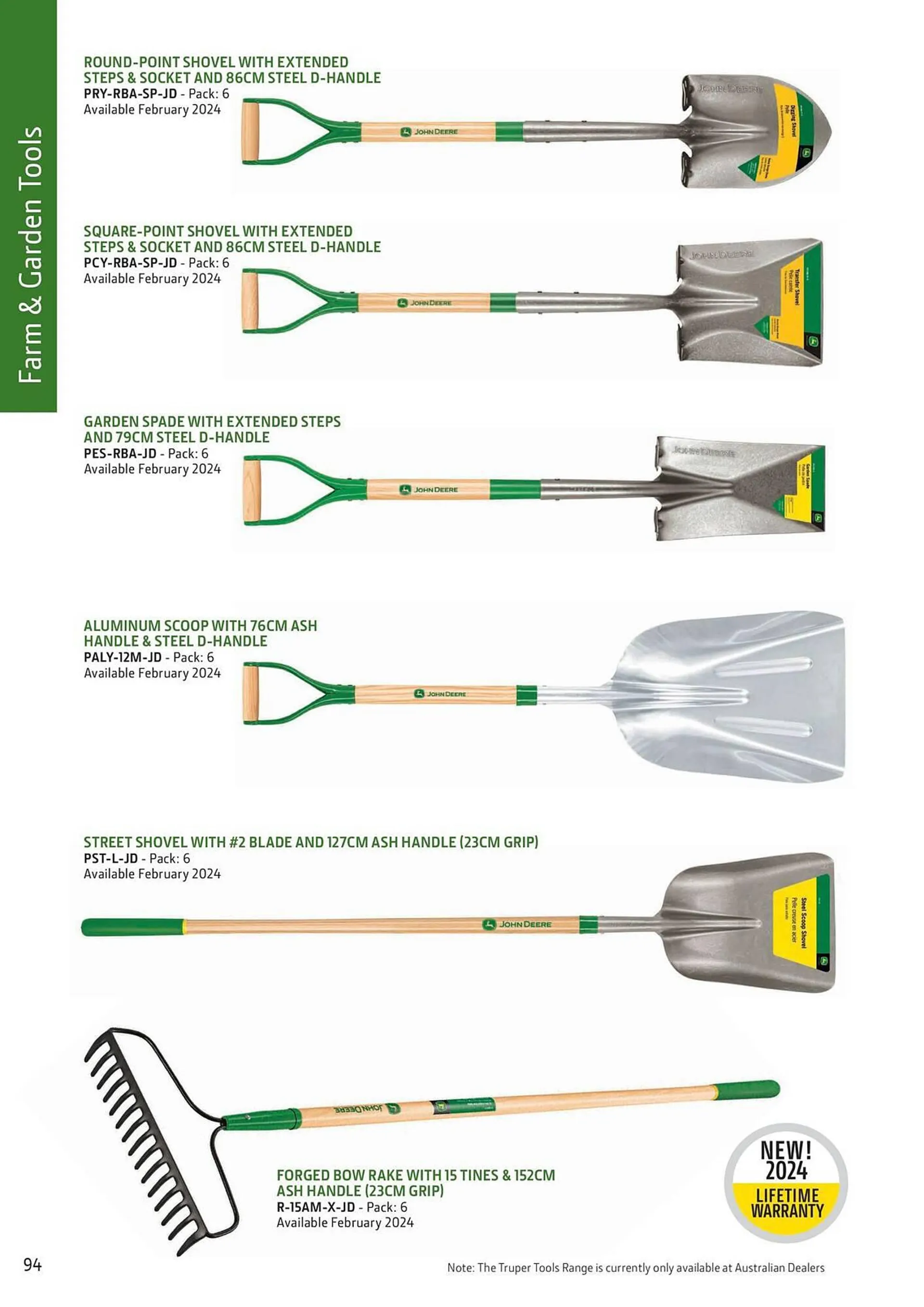 John Deere catalogue - Catalogue valid from 8 February to 31 December 2024 - page 94